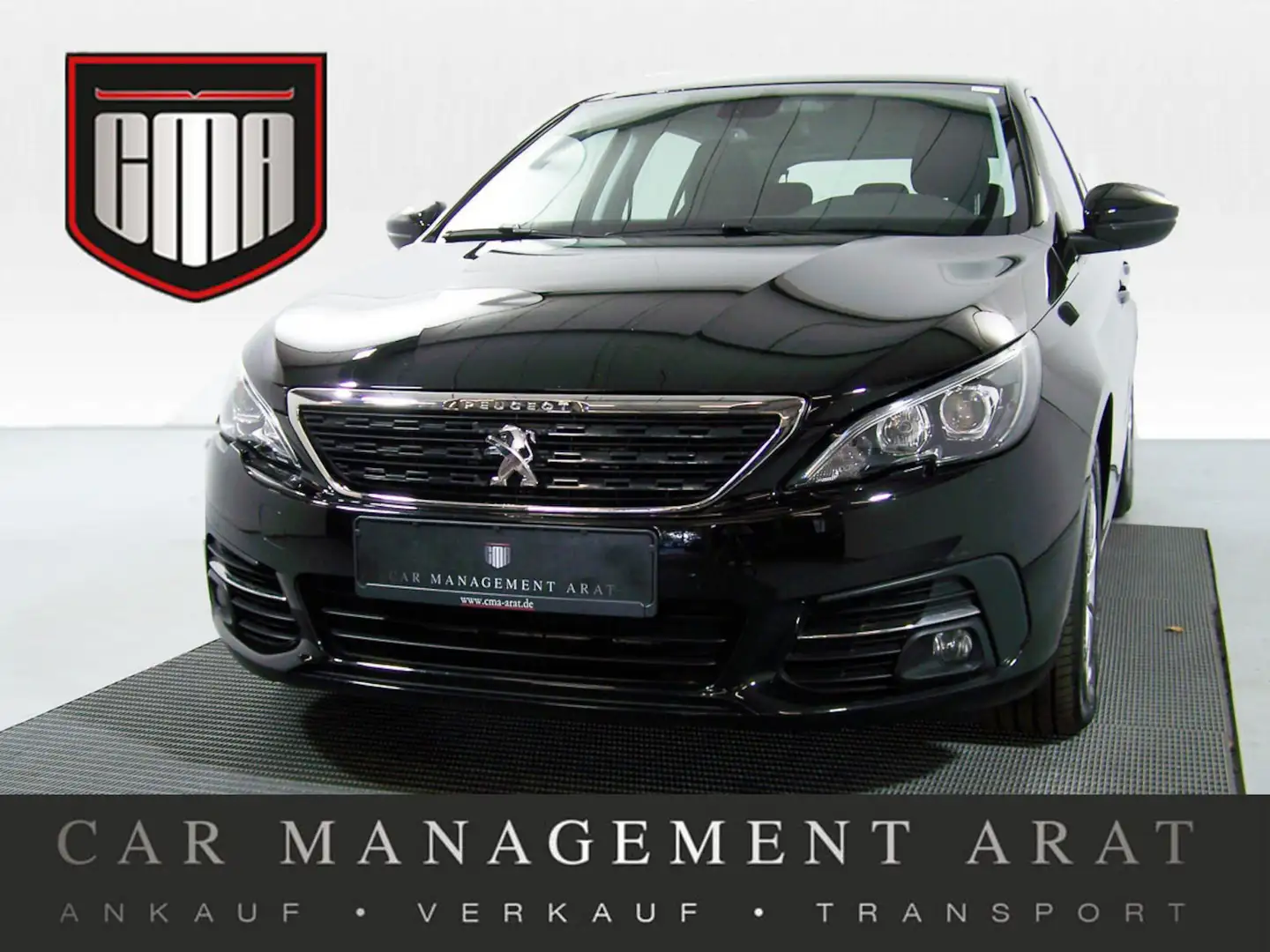 Peugeot 308 1.2 PureTech 130 Active Pack aut CARPL+NAVI Schwarz - 1