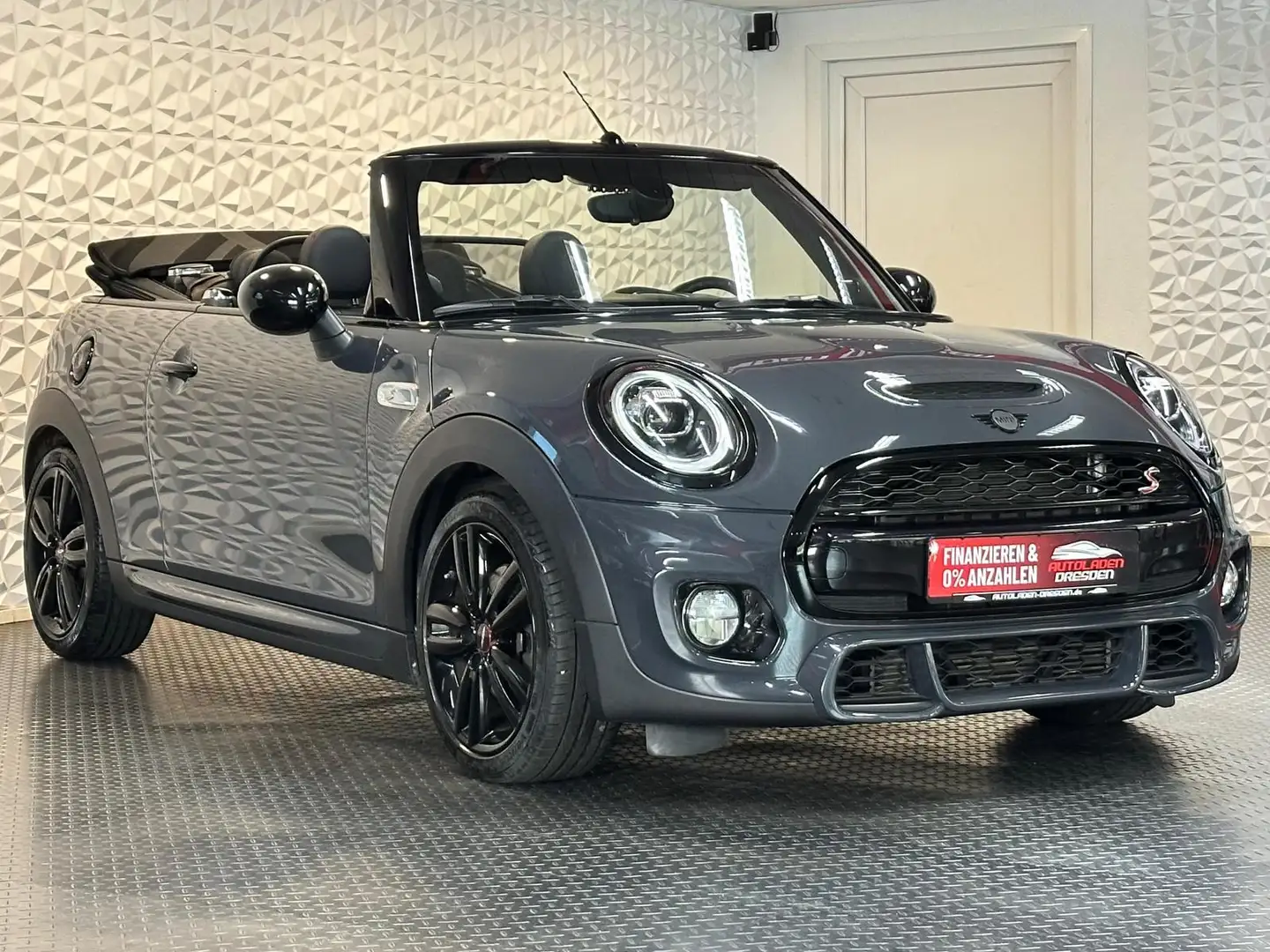 MINI Cooper S Cabrio JCW AUTOMATIK *LED#NAVI#TEMP#PDC Gri - 2
