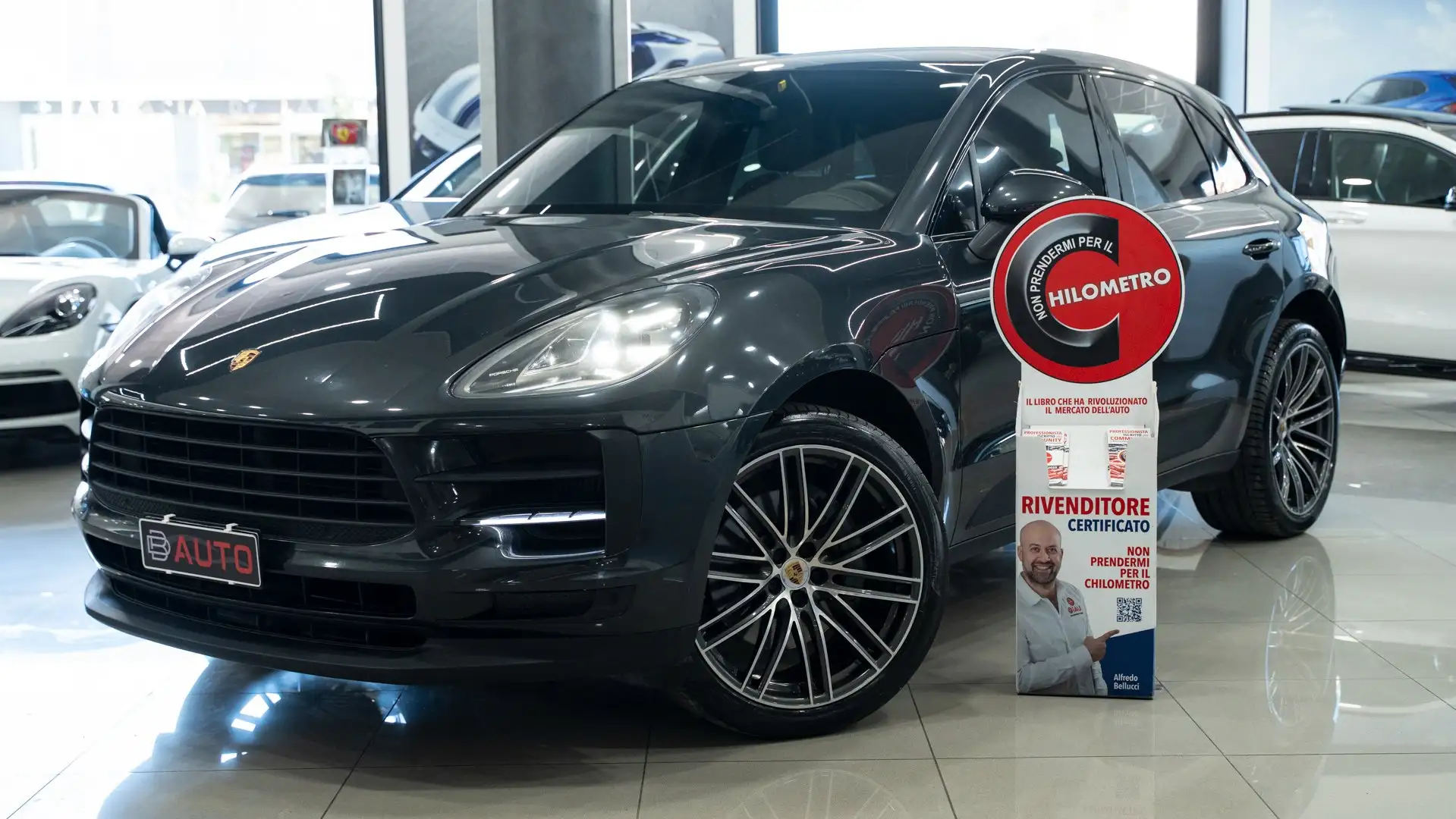 Porsche Macan S 3.0 354 CV PDK 21" XENO SOSP PELLE NAVI FULL OPT Gris - 1