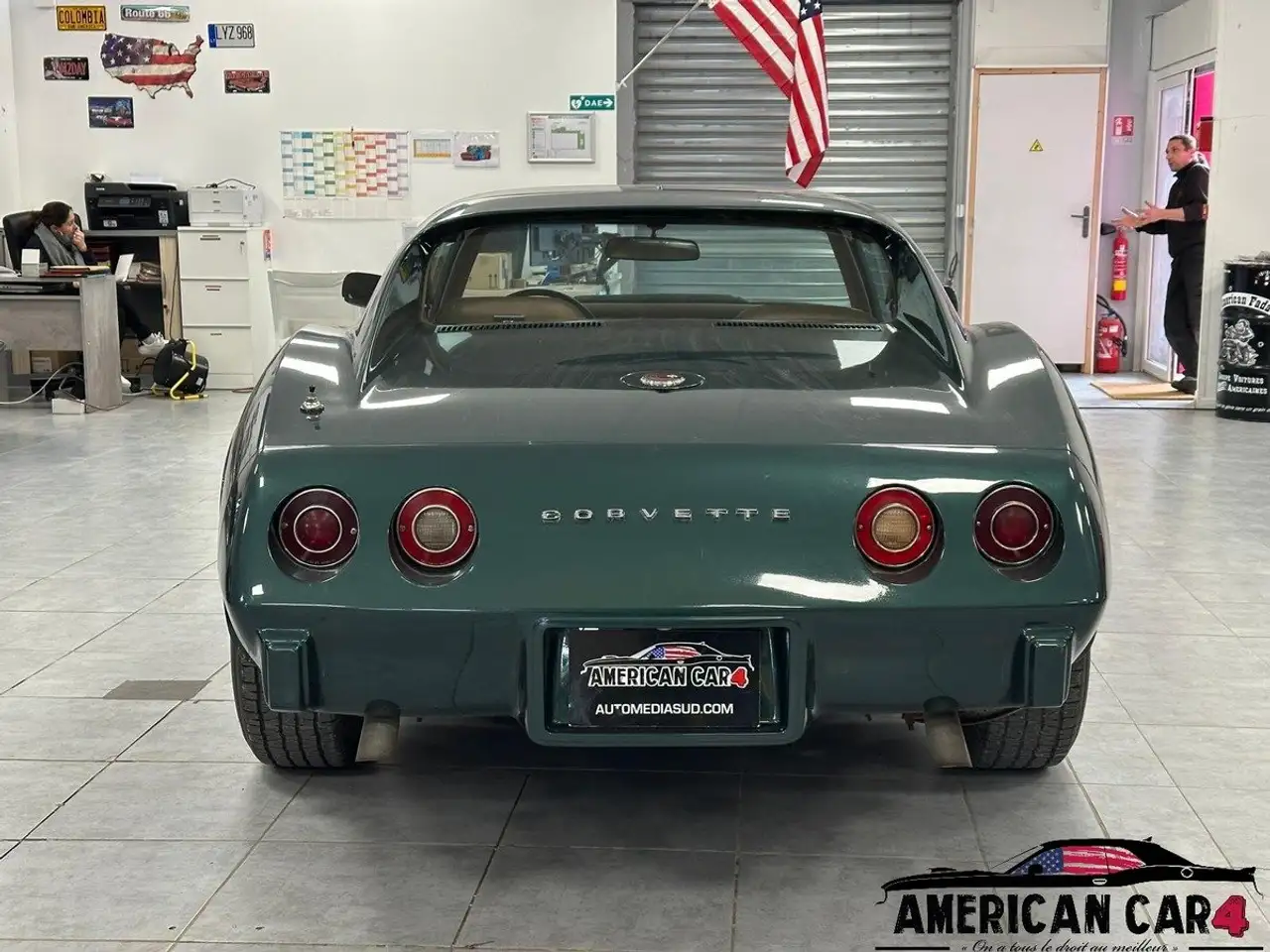 Chevrolet Corvette C3 Stingray 1975 350CI V8 - Boite automatique, foto 6