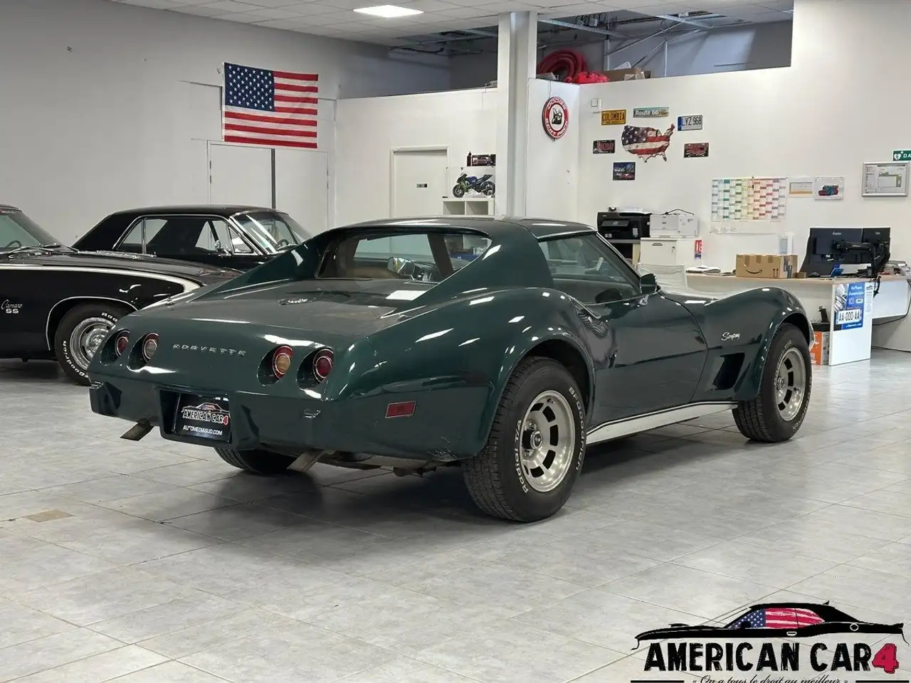 Chevrolet Corvette C3 Stingray 1975 350CI V8 - Boite automatique, foto 5