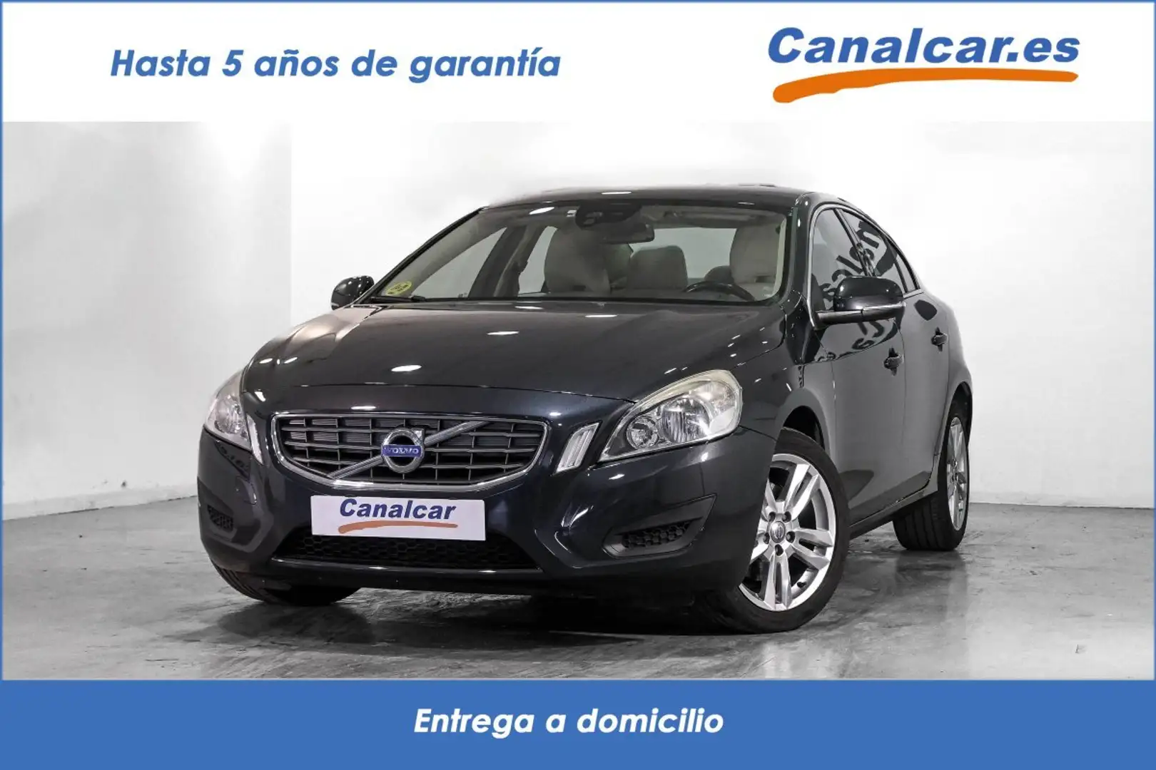 Volvo S60 1.6 DRIVe Momentum Gris - 1
