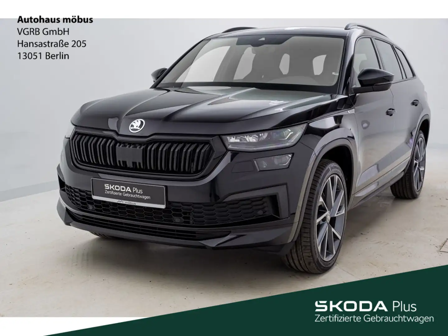Skoda Kodiaq 2.0 TSI Sportline *DSG*4X4*MATRIX*APP*NAV Schwarz - 2