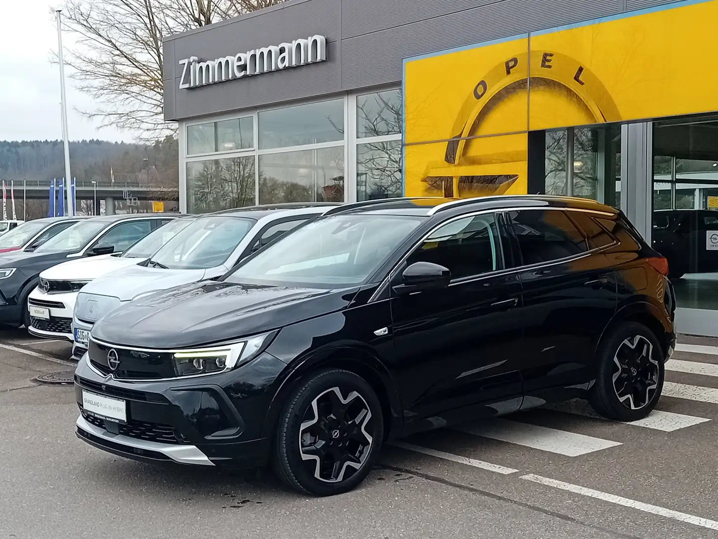 Opel Grandland Ultimate Plug-in-Hybrid 4 Navi SHZ Zwart - 1