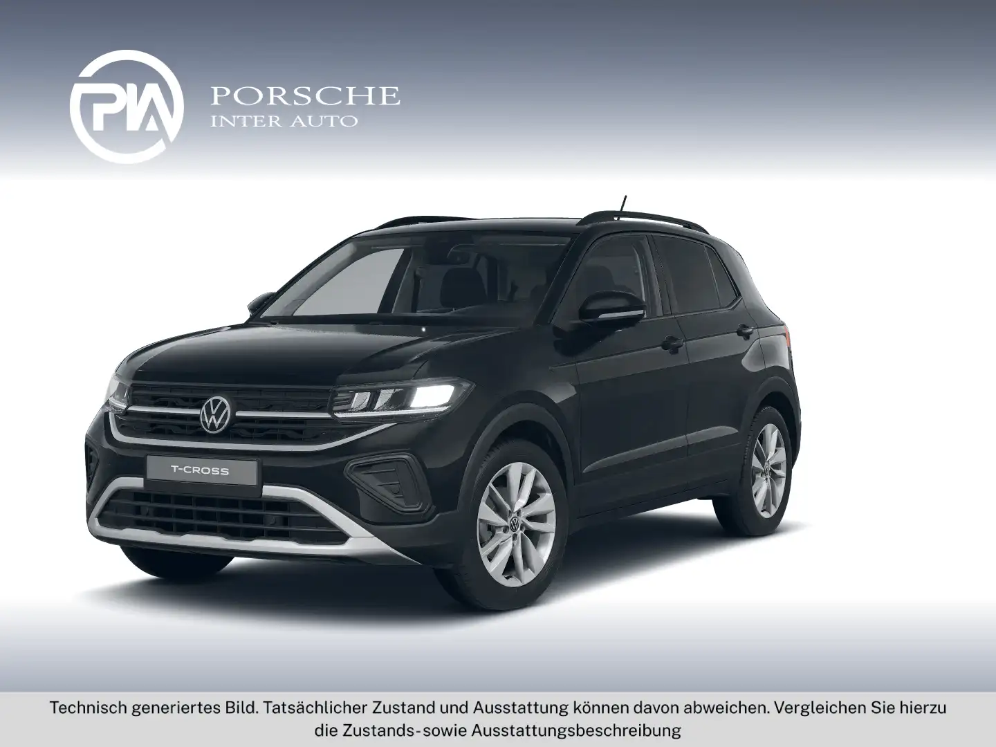 Volkswagen T-Cross Friends TSI Schwarz - 1