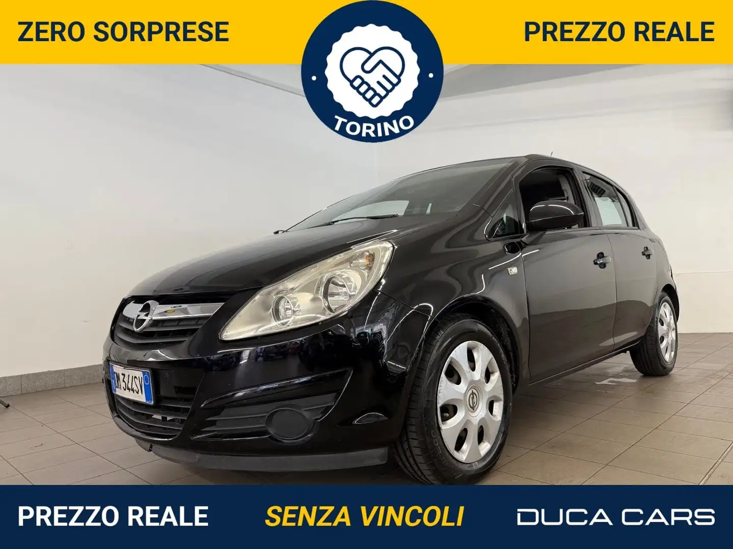 Opel Corsa Corsa 1.4 16V 5 porte Enjoy Nero - 1