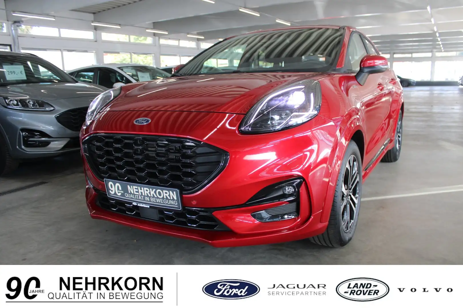 Ford Puma MHEV ST-LINE AHK LED NAVI DAB WINTER-PAKET Rouge - 1