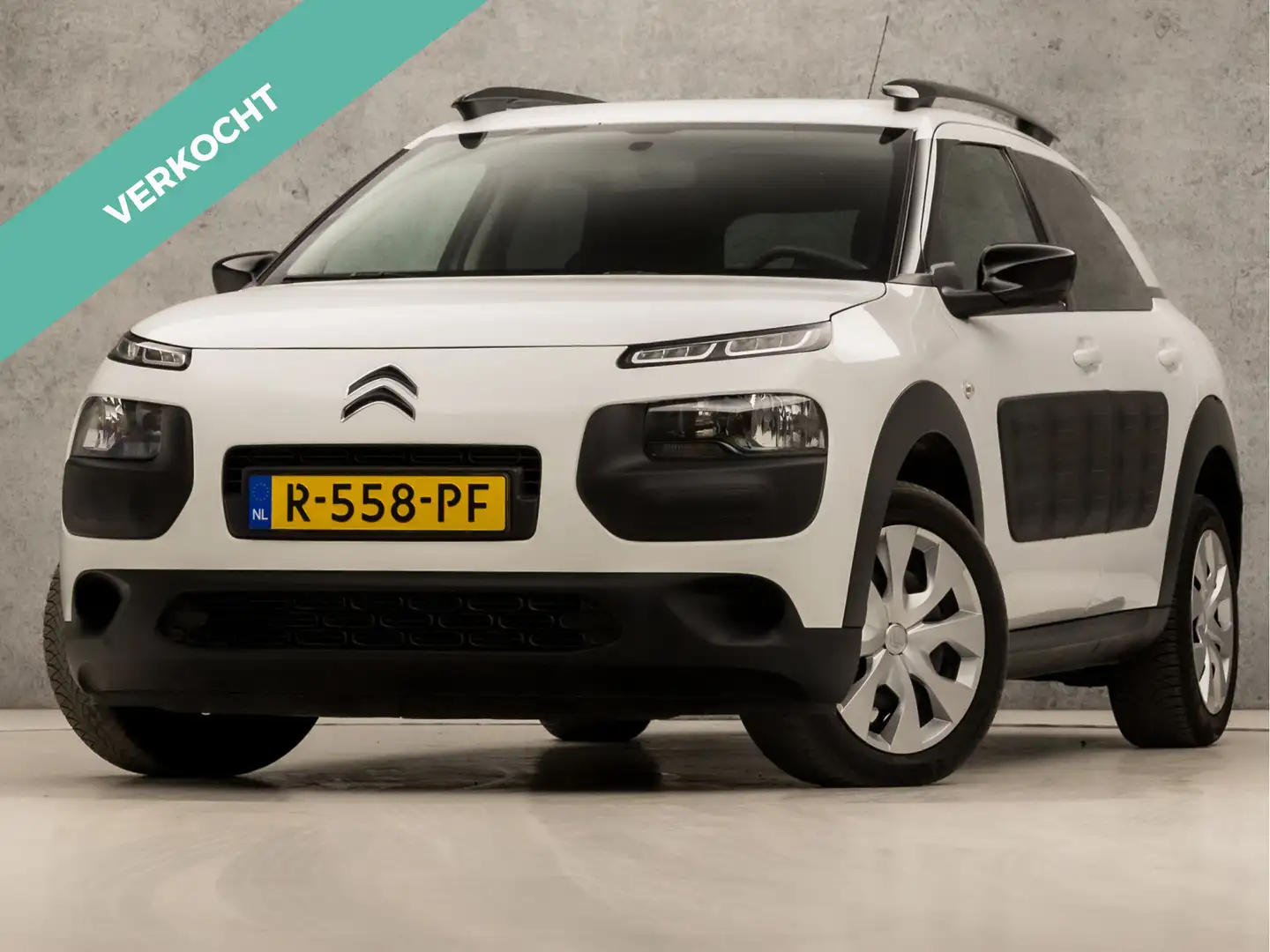 Citroen C4 Cactus 1.2 PureTech Sport Automaat (CAMERA, CLIMATE, GETI Wit - 1