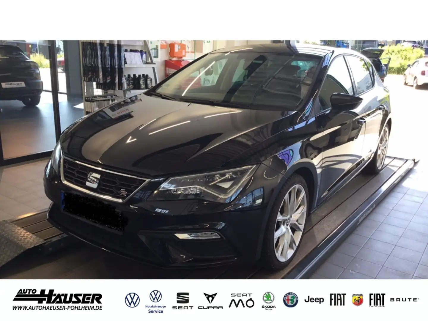 SEAT Leon FR 1.4 TSI NAVI TEMPOMAT LED PDC SPRACHBED Schwarz - 1