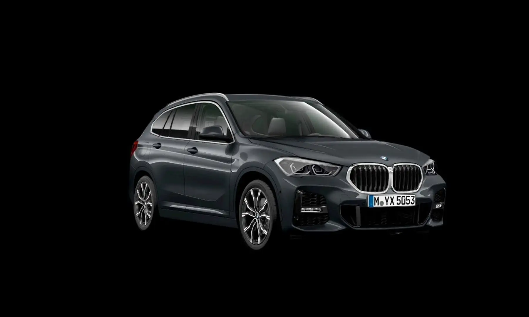 BMW X1 xDrive20i M Sport Leder RFK AHK 19" 1.Hand Grau - 1