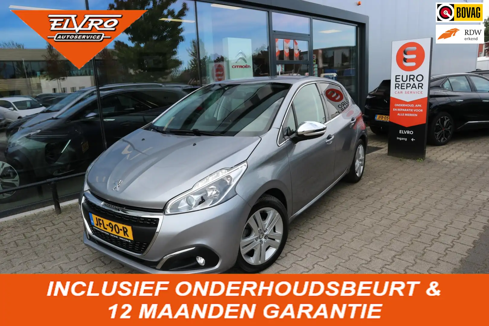 Peugeot 208 1.2 PureTech Allure Gris - 1