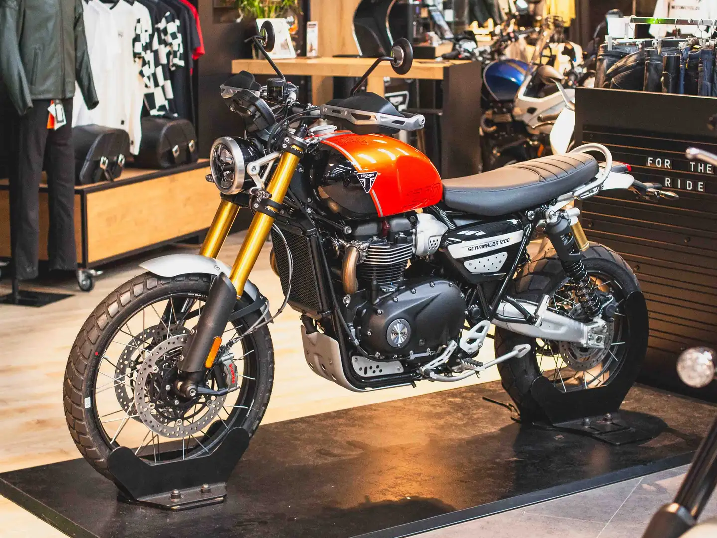 Triumph Scrambler 1200 XE - Destockage Oranje - 1