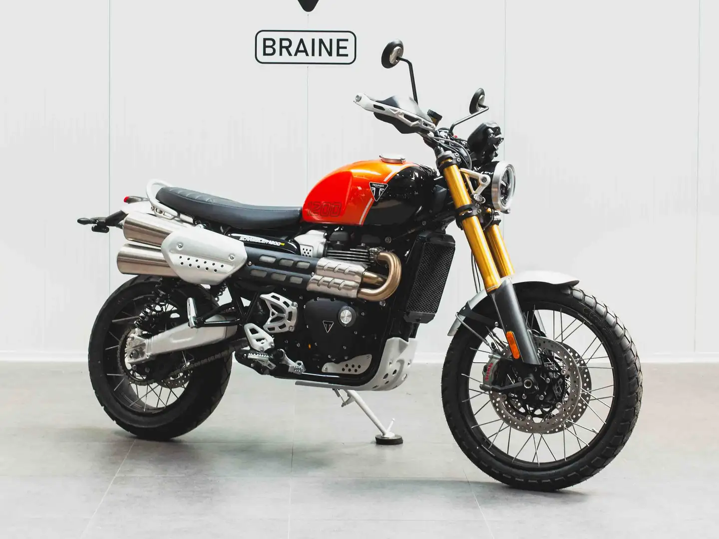 Triumph Scrambler 1200 XE - Destockage Arancione - 1