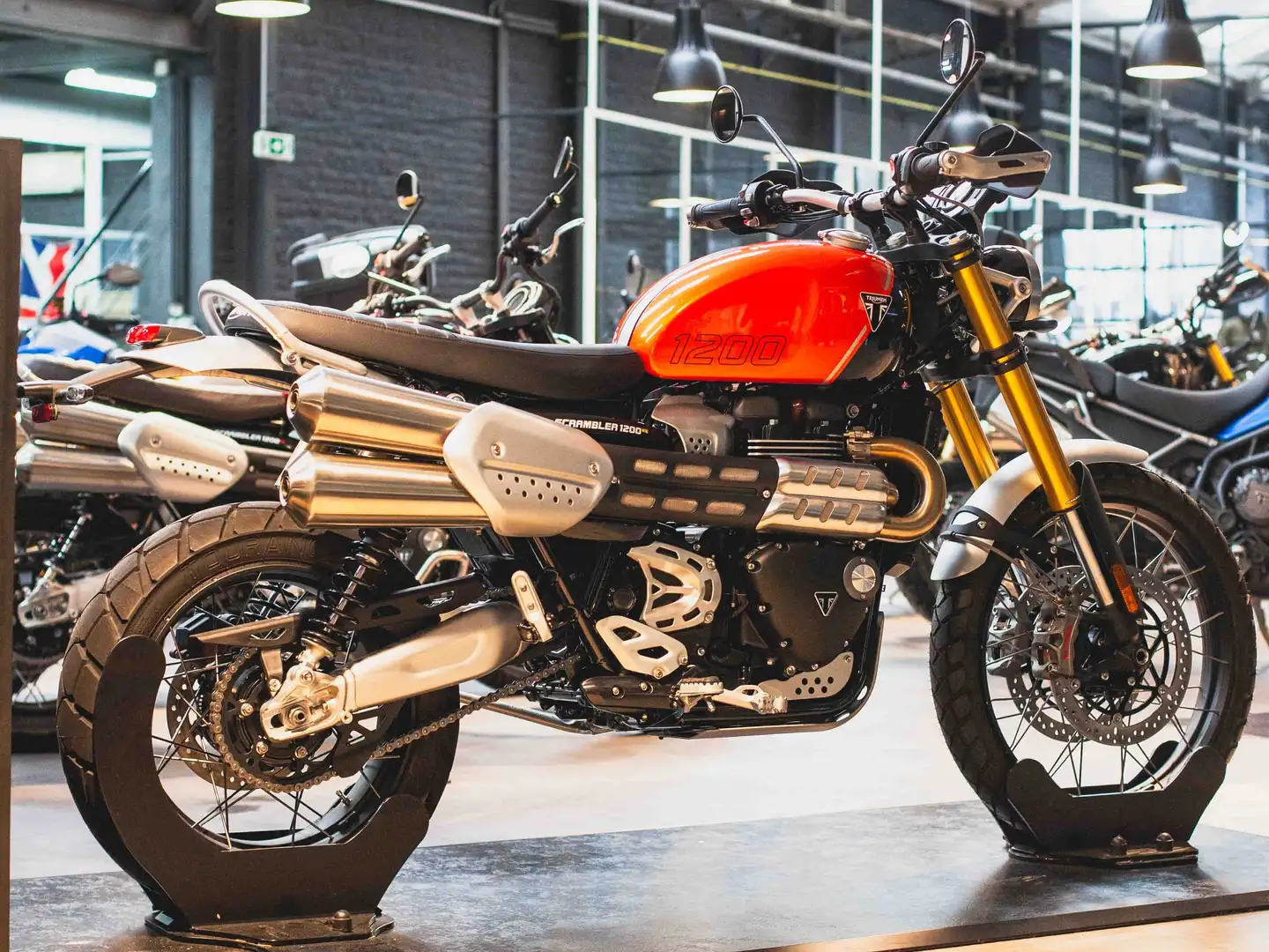 Triumph Scrambler 1200 XE - Destockage Oranje - 2