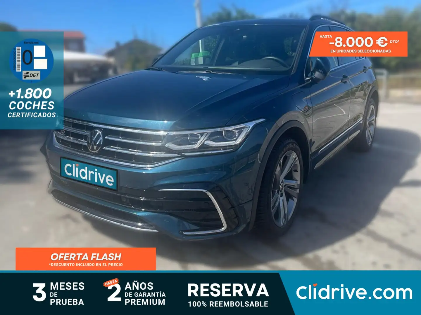 Volkswagen Tiguan R-Line 1.4 TSI eHybrid 180kW (245CV) DSG Azul - 1