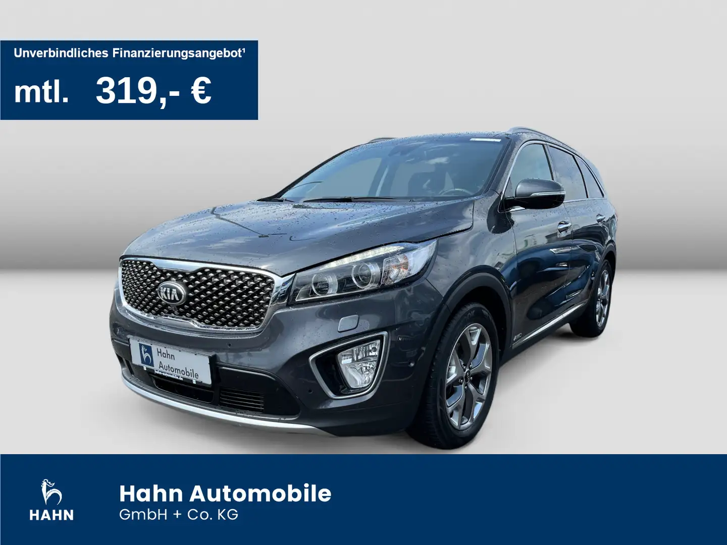 Kia Sorento Platinum Ed. 2.2CRDI Aut. 4WD Pano Navi Grau - 1