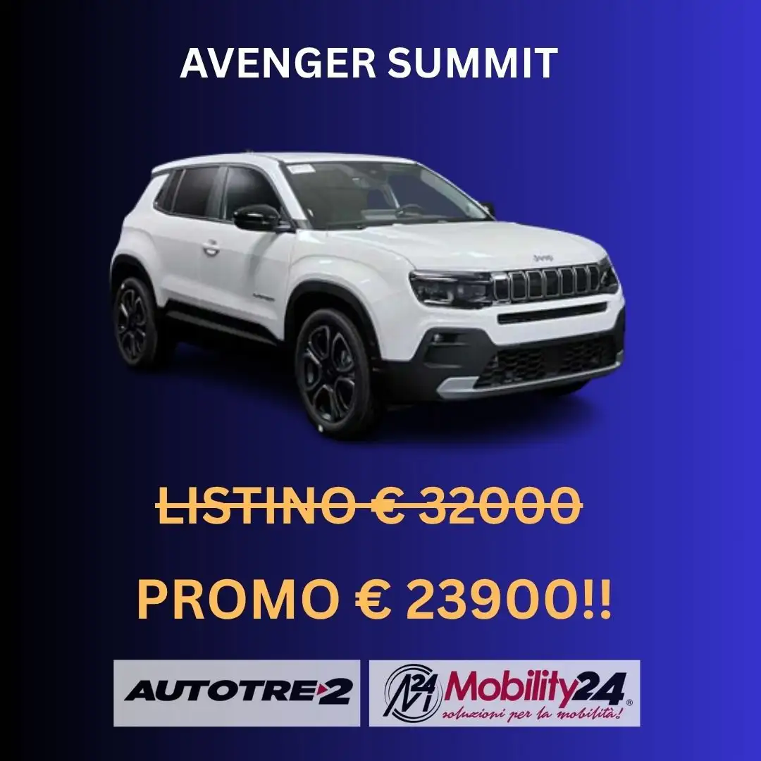 Jeep Avenger 1.2 Turbo Summit+infotainement+pack winter - 1