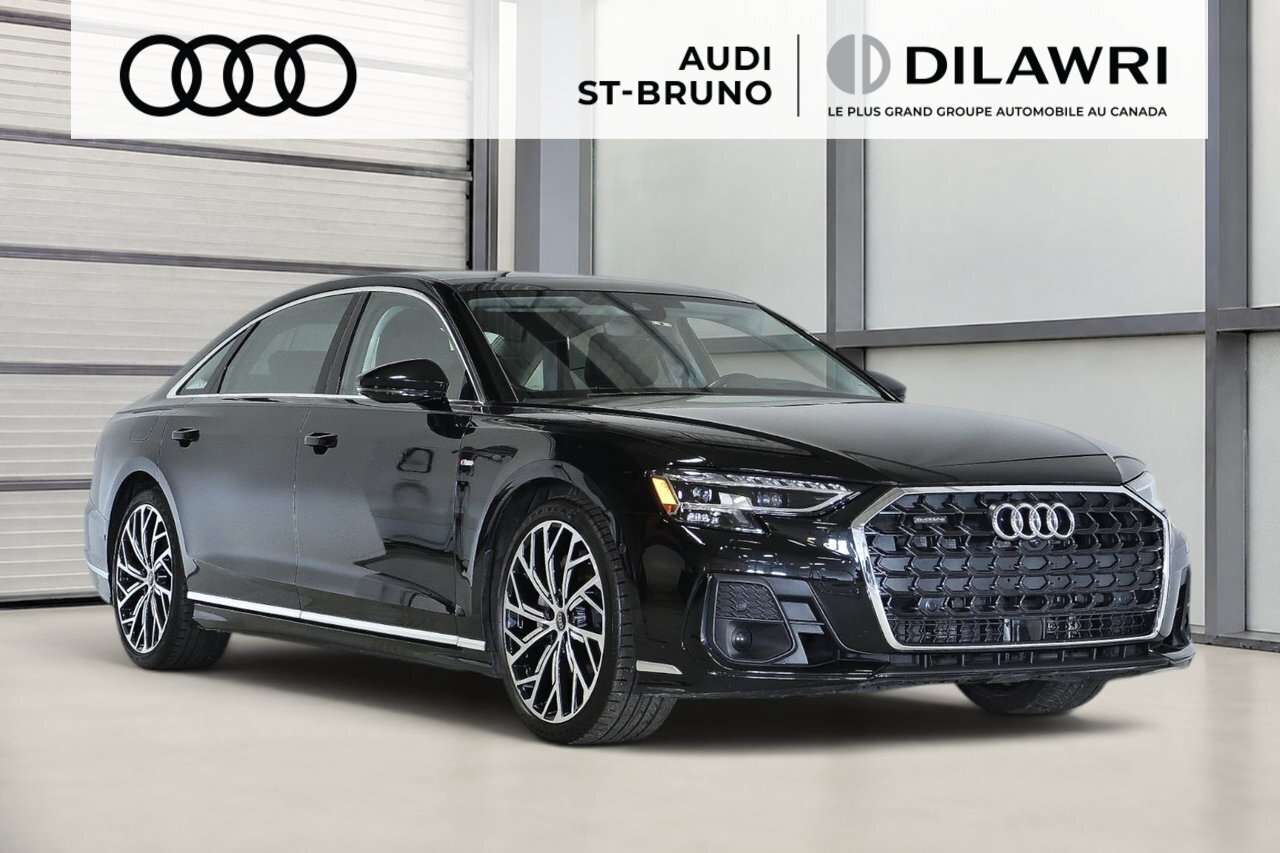 2024 Audi A8 L / Premium / Carplay / LED / 21 '' / Bas km / Exc