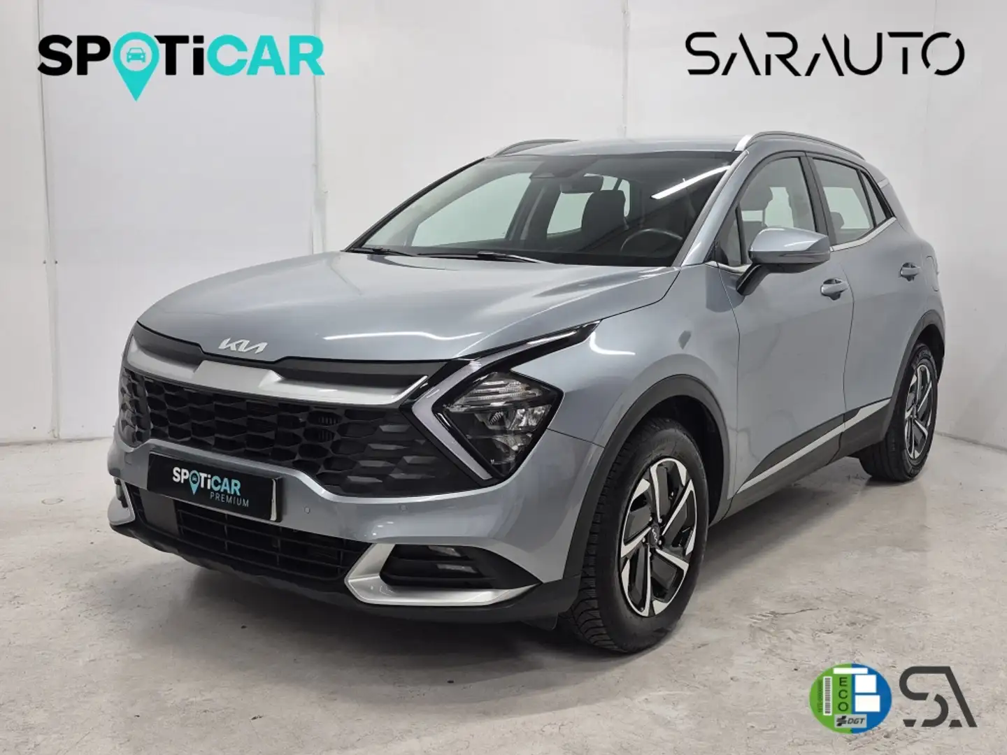 Kia Sportage 1.6 T-GDi HEV Drive Gris - 1