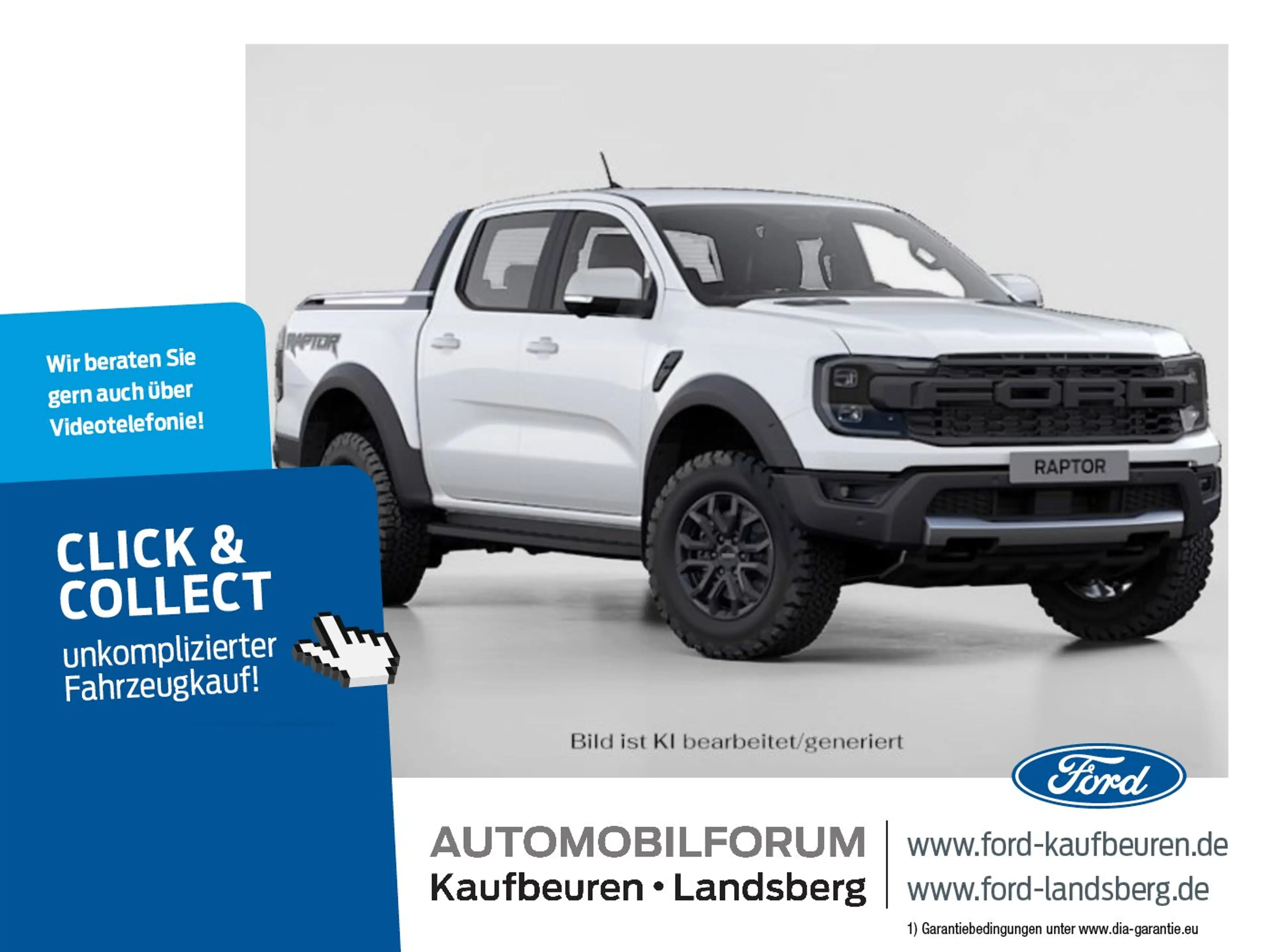 Ford Ranger Raptor 3.0 4x4  | ROLLO | B&O | AHK | NAVI