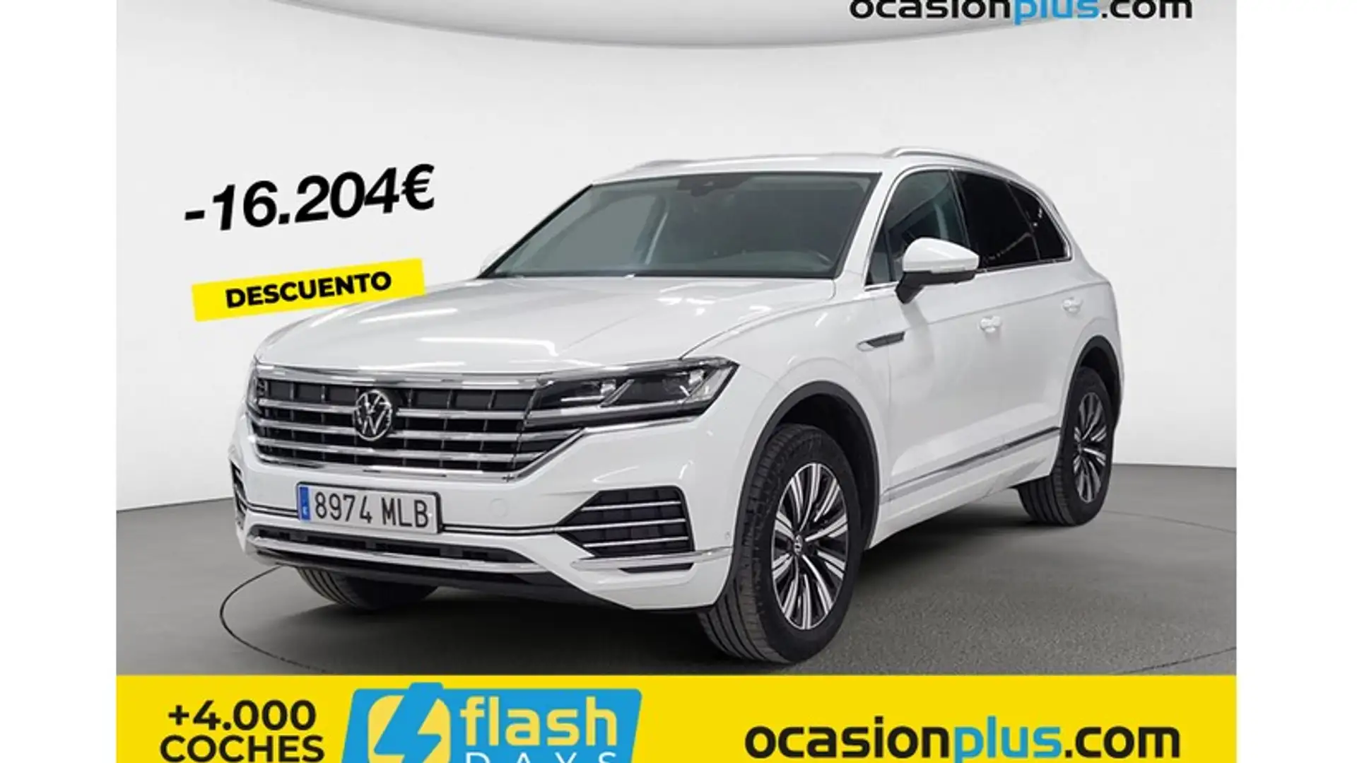 Volkswagen Touareg 3.0TDI V6 Premium Tiptronic Elegance 4M 170kW Blanco - 1