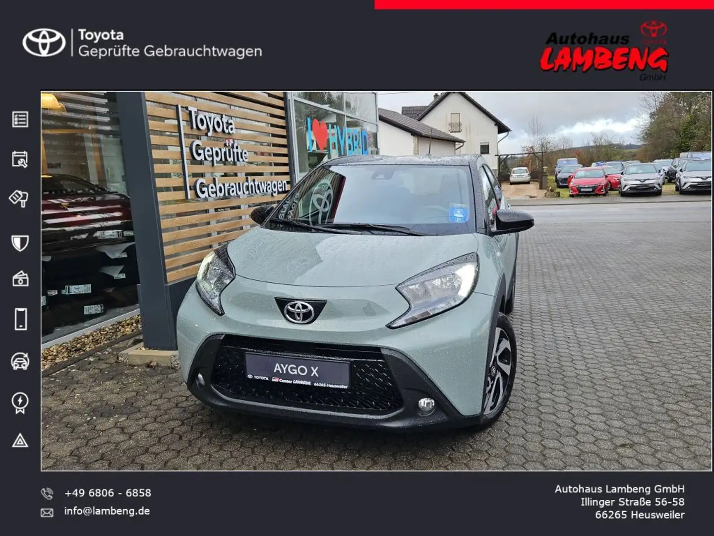 Toyota Aygo X Pulse Grün - 1