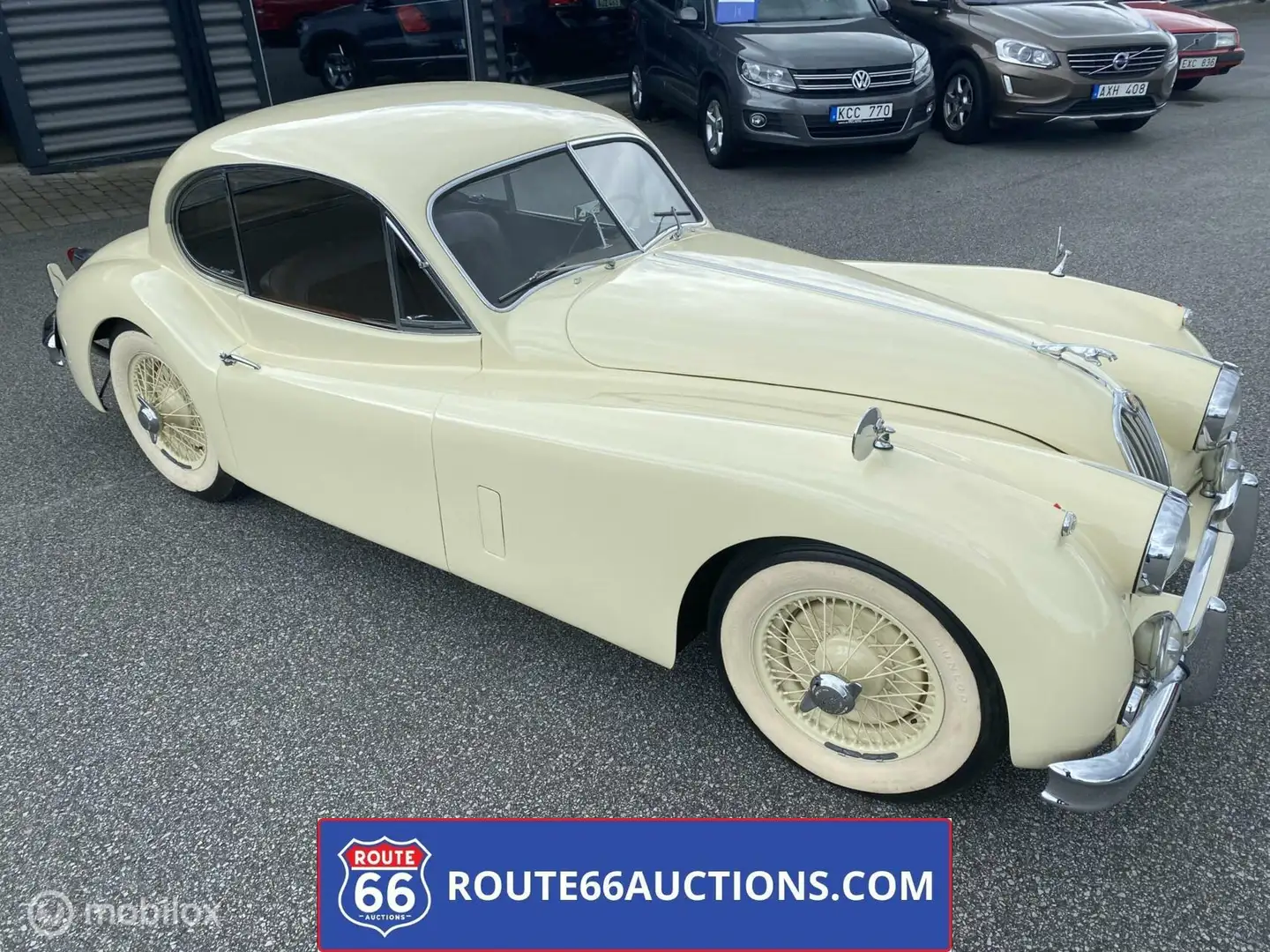 Jaguar XK 140 3.4 coupe Beige - 1