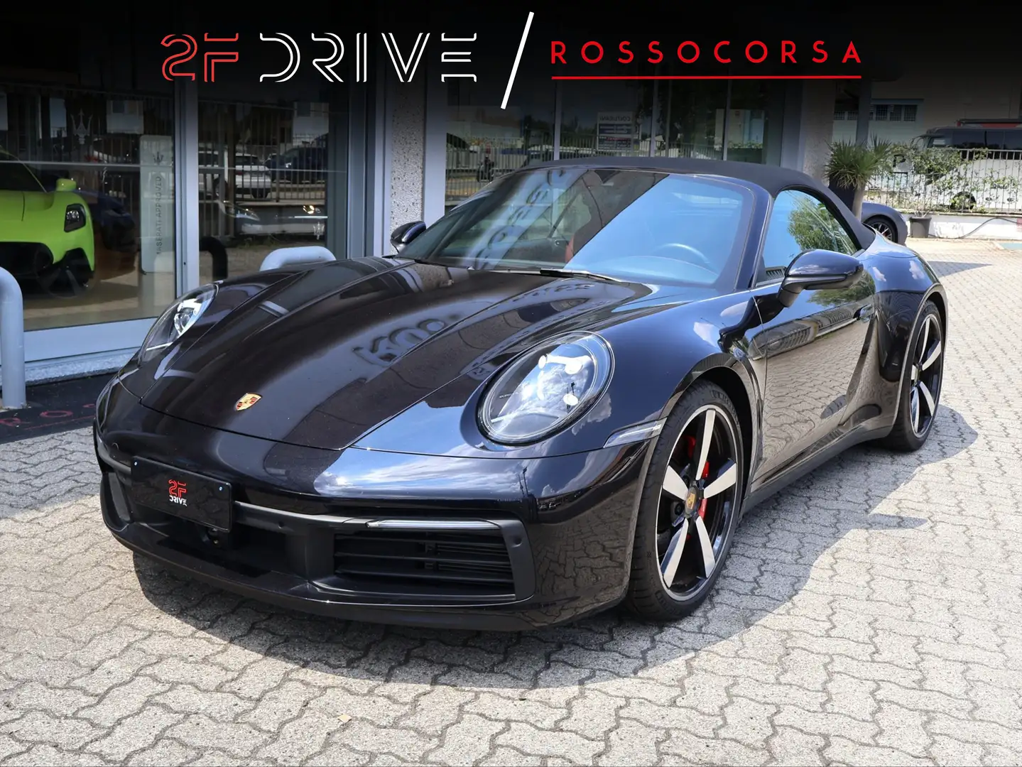 Porsche 992 Cabrio 3.0 Carrera S Чёрный - 1