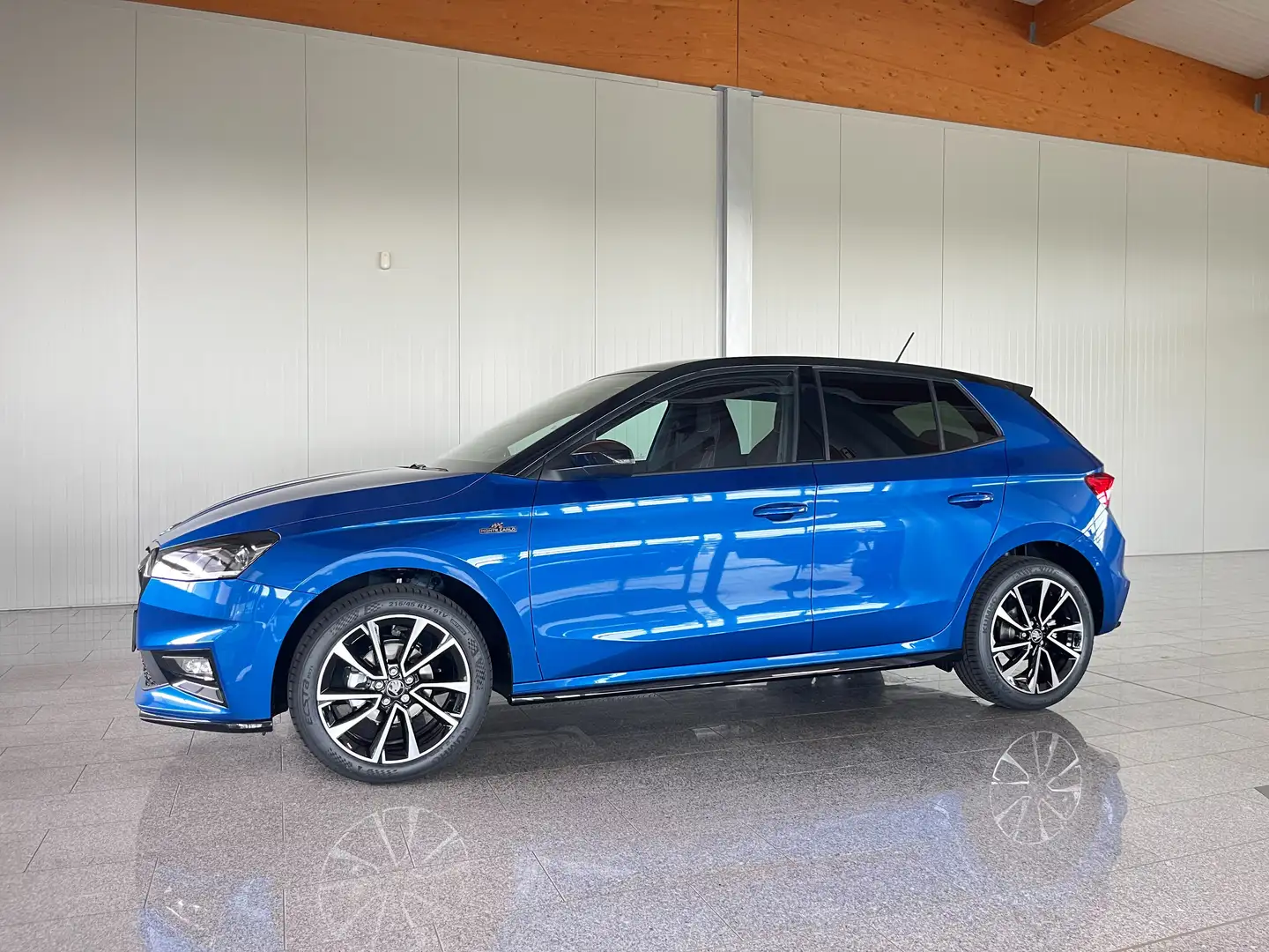 Skoda Fabia Monte Carlo 1,0 TSI Blau - 1