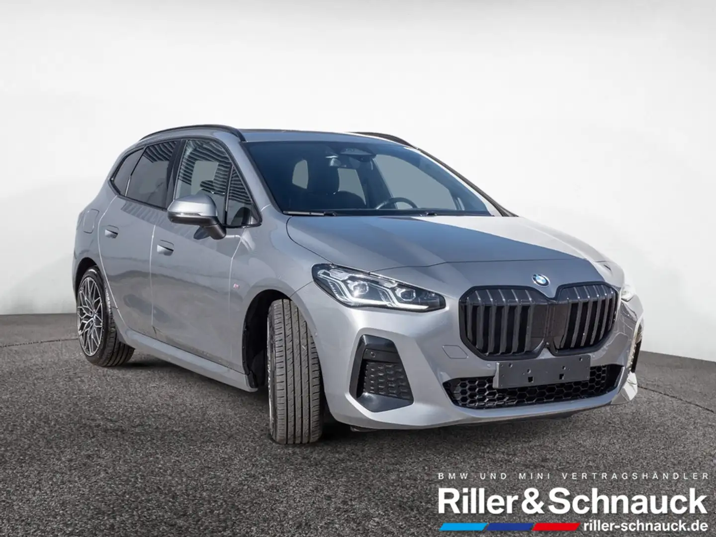 BMW 220 i Active Tourer M-Sport 360°+PANO+H/K+HUD+ Gris - 2