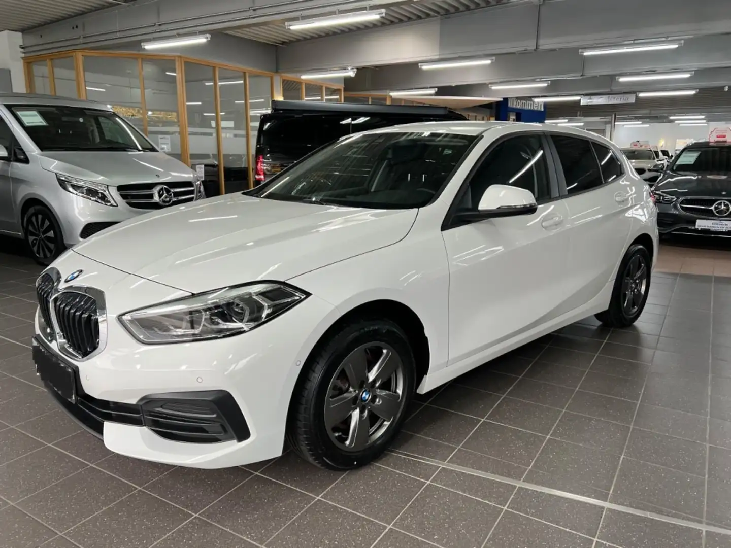 BMW 116 116d NAVI-RETROCAMERA-CAR PLAY- Bianco - 1