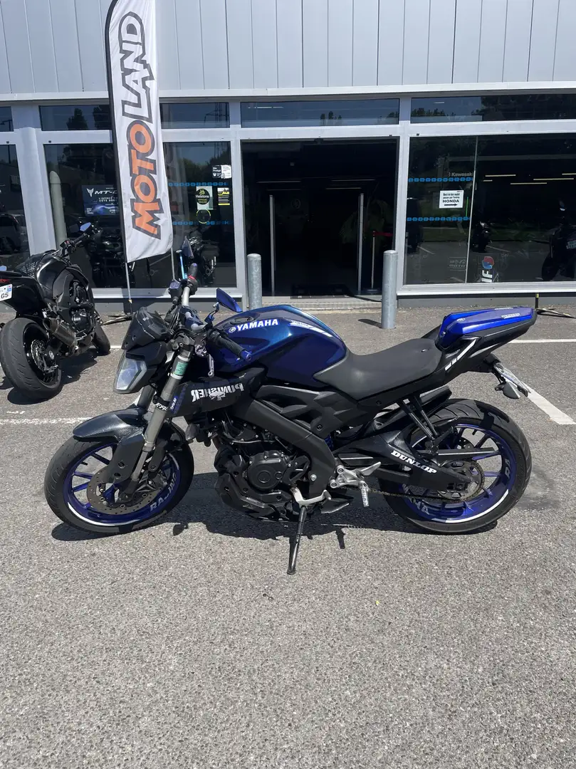 Yamaha MT-125 Bleu - 2
