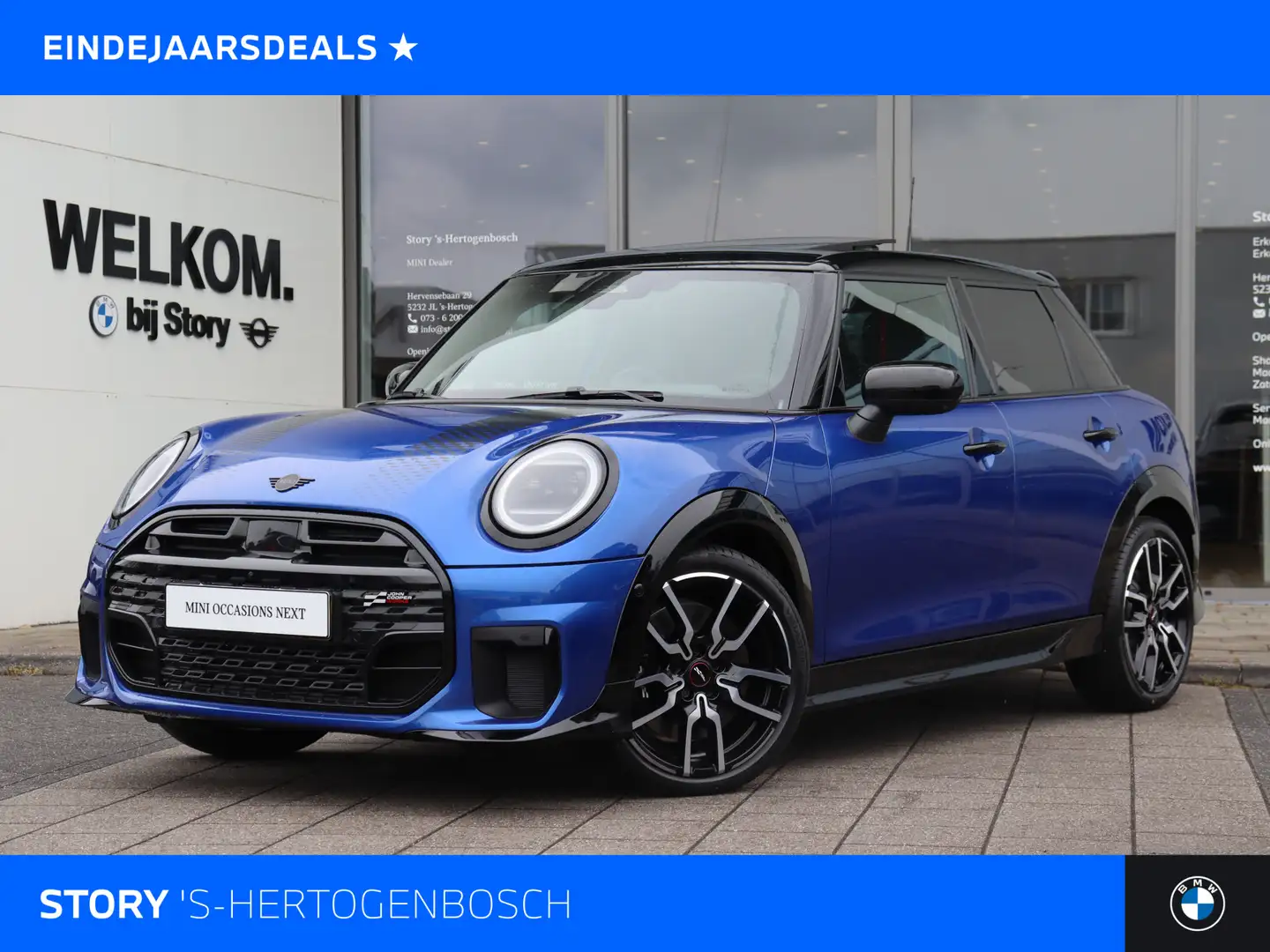 MINI Cooper S Hatchback Automaat / John Cooper Works / Pakket XL Blauw - 1