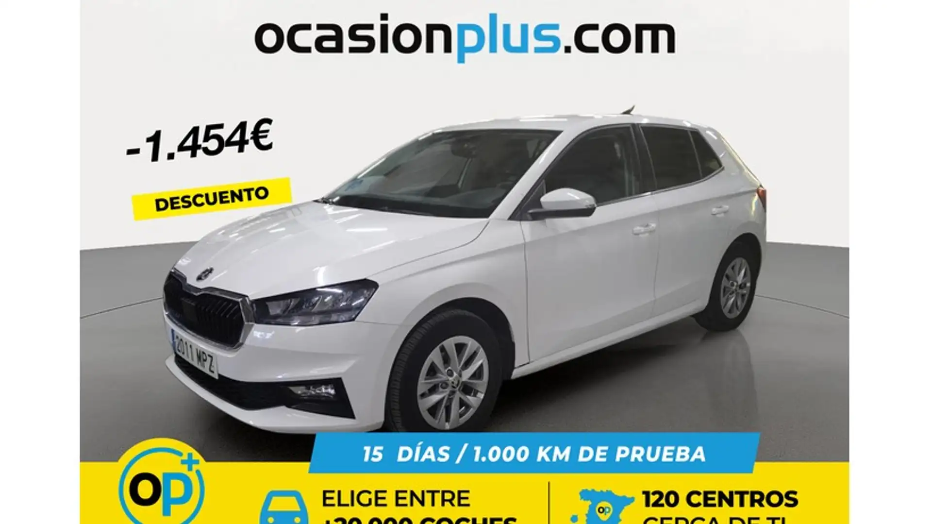 Skoda Fabia 1.0 TSI Selection 70kW Weiß - 1