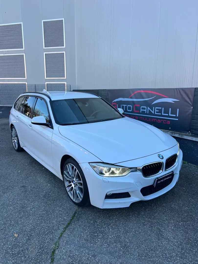 BMW 320 320d xDrive Touring Msport Bianco - 1