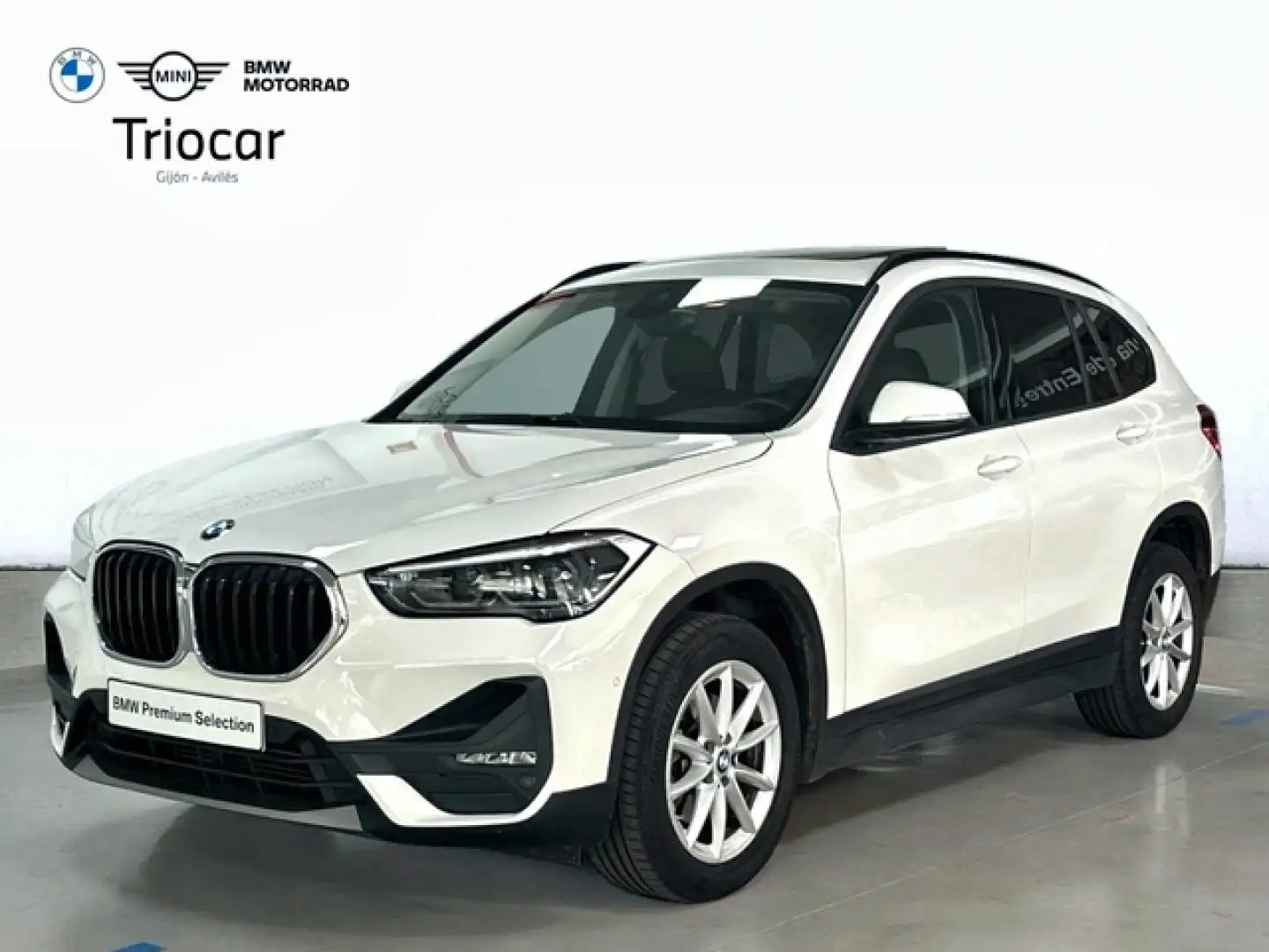 BMW X1 sDrive 18dA Blanc - 1