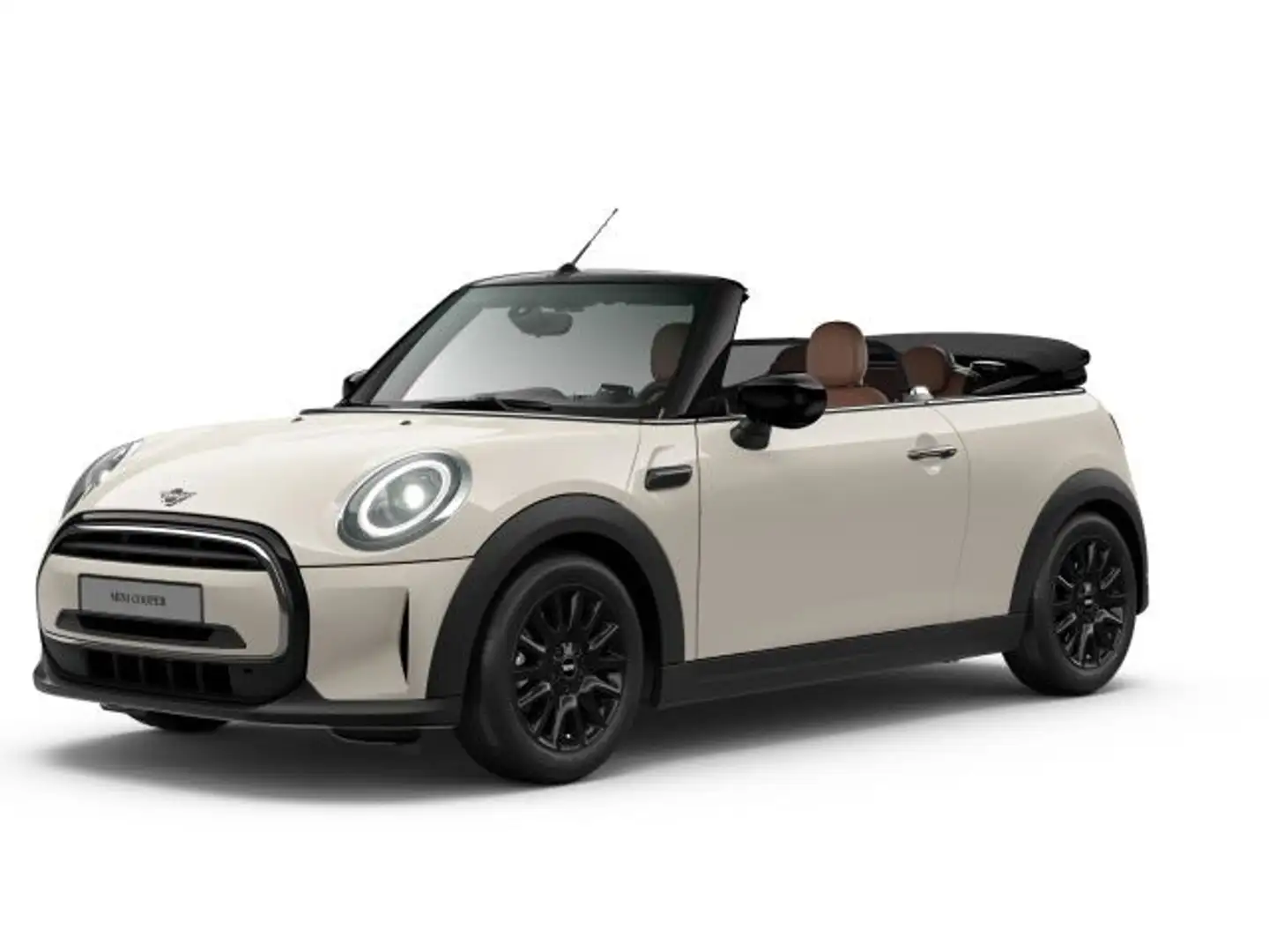 MINI Cooper Cabrio *Leder*Navi*Windschutz*LED*PDC*SHZ Blanc - 1