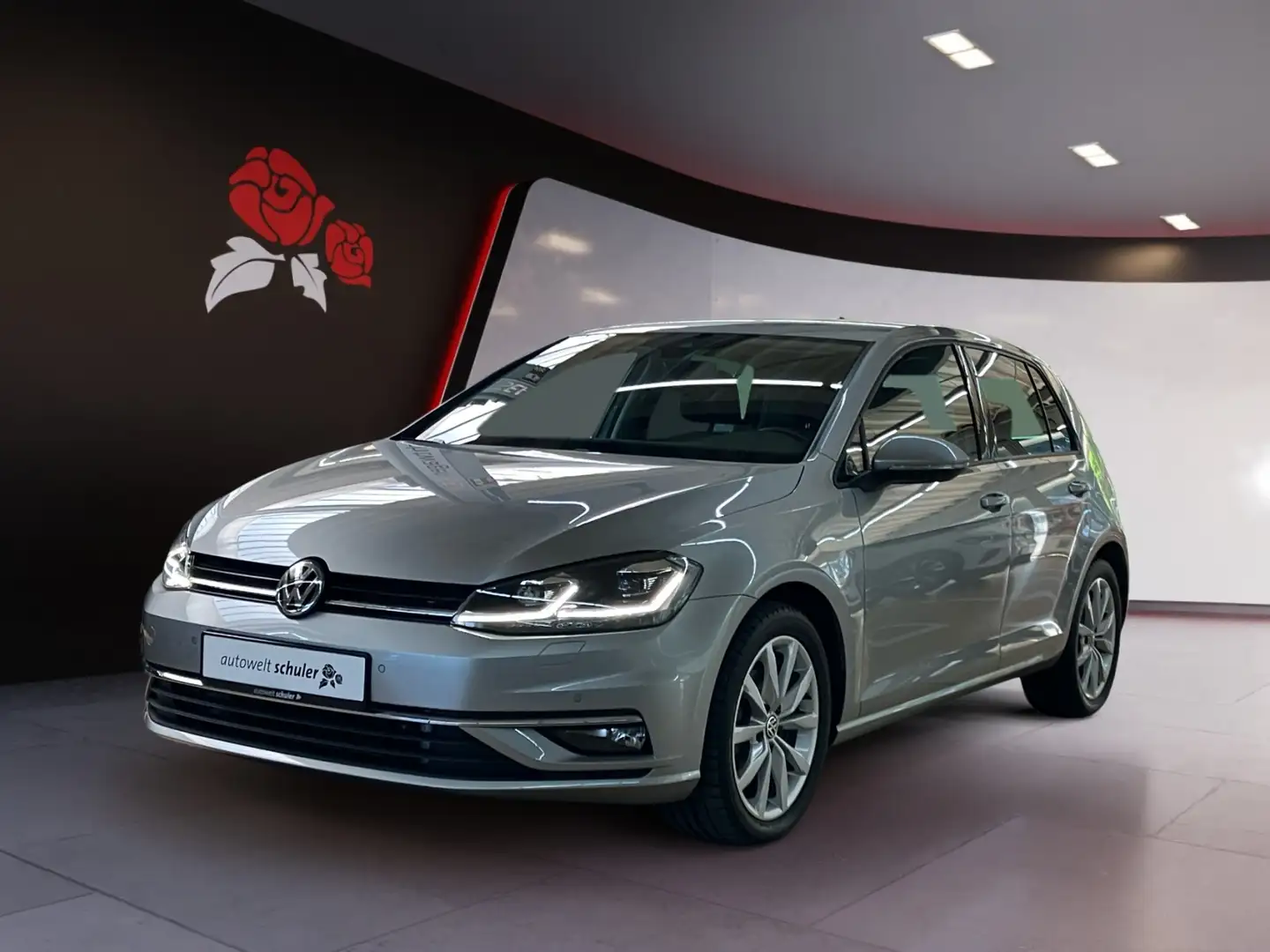 Volkswagen Golf VII 2.0 TDI DSG Highline LED Navi SHZ PDC Argent - 2