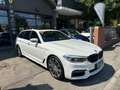 BMW 520 518d Touring Msport Blanc - thumbnail 4