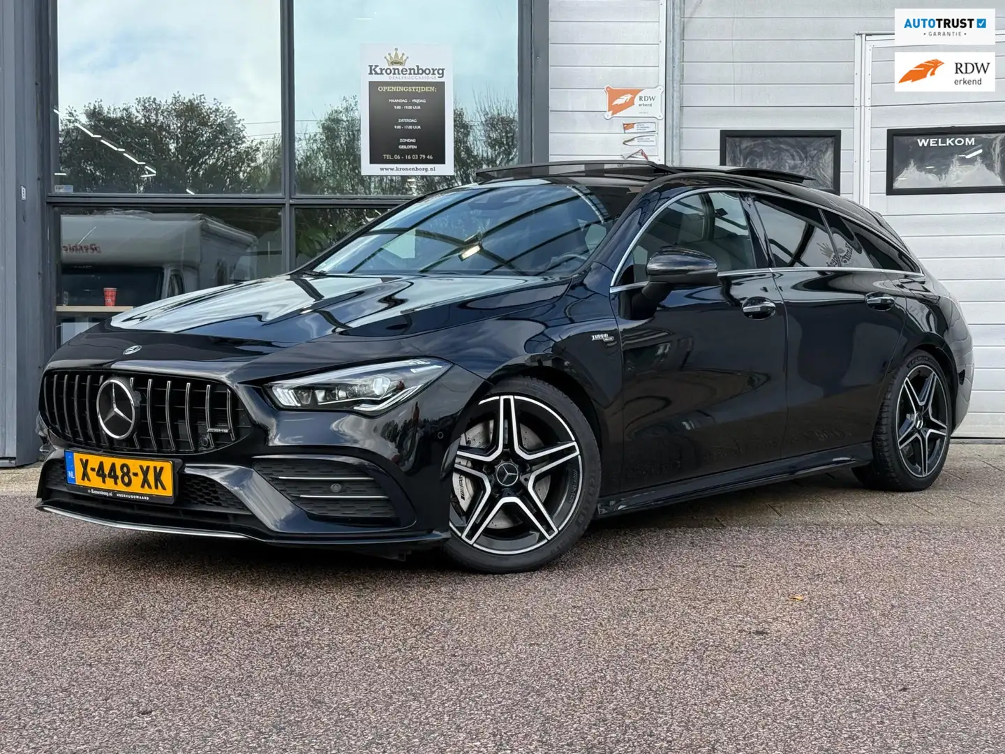 Mercedes-Benz CLA 35 AMG Shooting Brake 4MATIC Premium Plus| PANO| HEADUP Zwart - 1