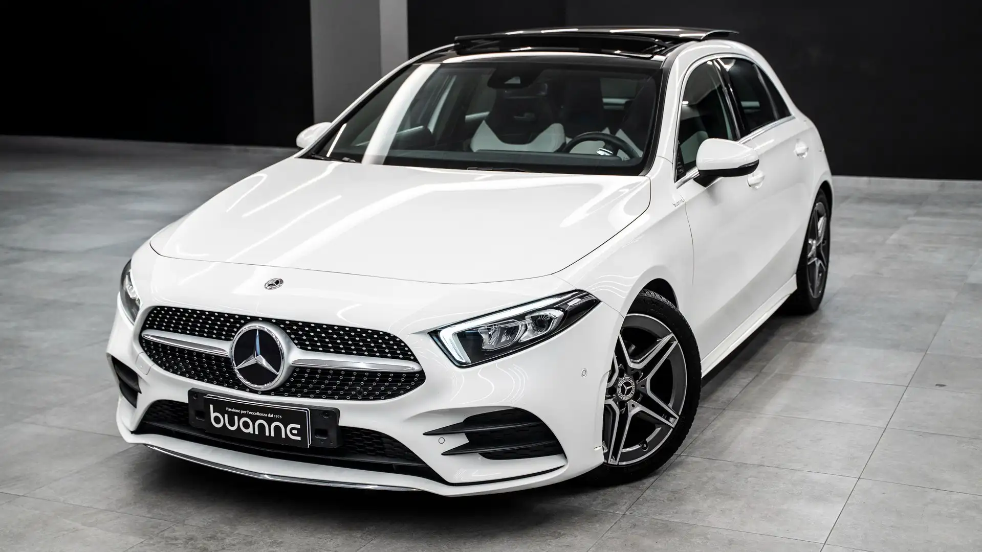 Mercedes-Benz A 200 D PREMIUM TETTO APR. PACK LUCI SPECIAL INTERIORS Blanco - 1