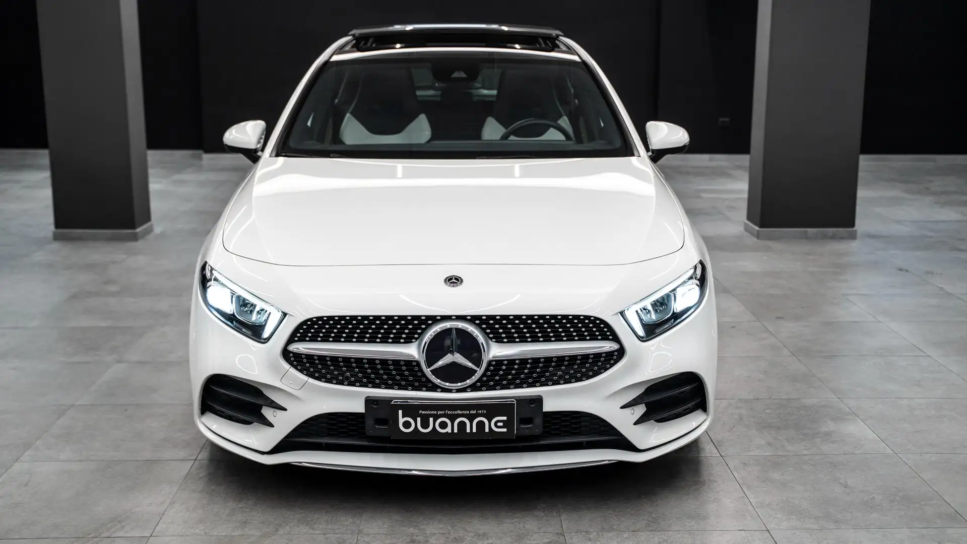 Mercedes-Benz A 200 D PREMIUM TETTO APR. PACK LUCI SPECIAL INTERIORS Blanco - 2