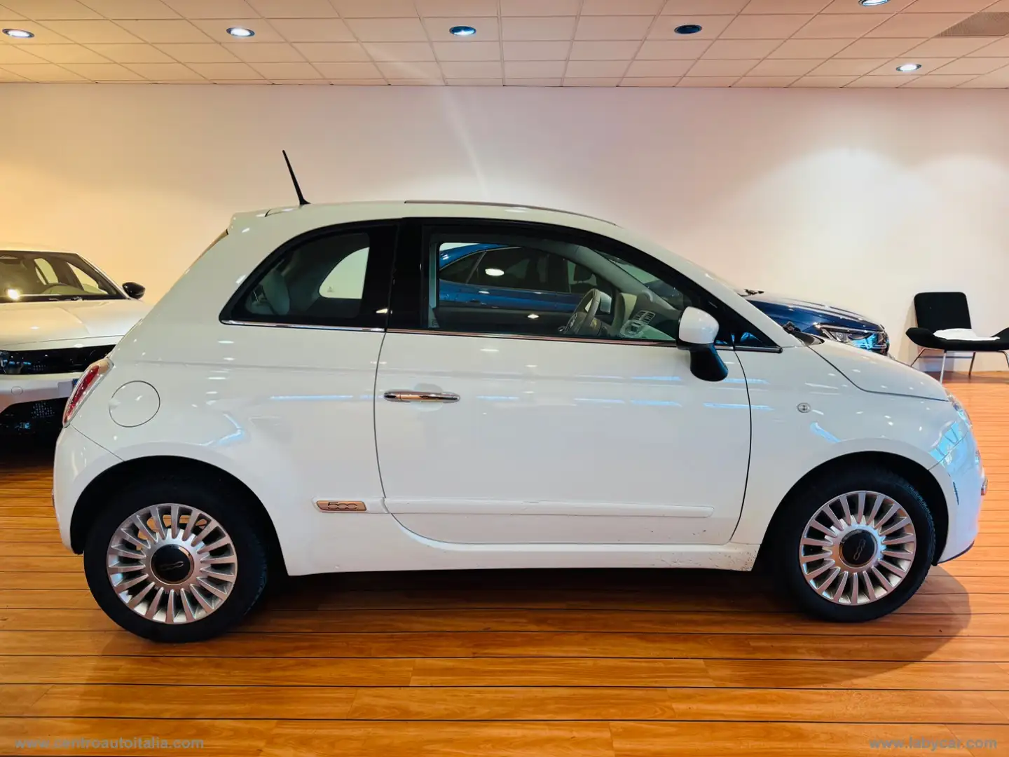 Fiat 500 1.2 Lounge Bianco - 2