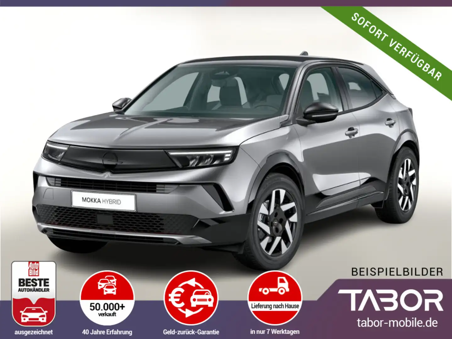 Opel Mokka 145 Hybrid  AT6 GS Facelift KomfortP Kam Gris - 1
