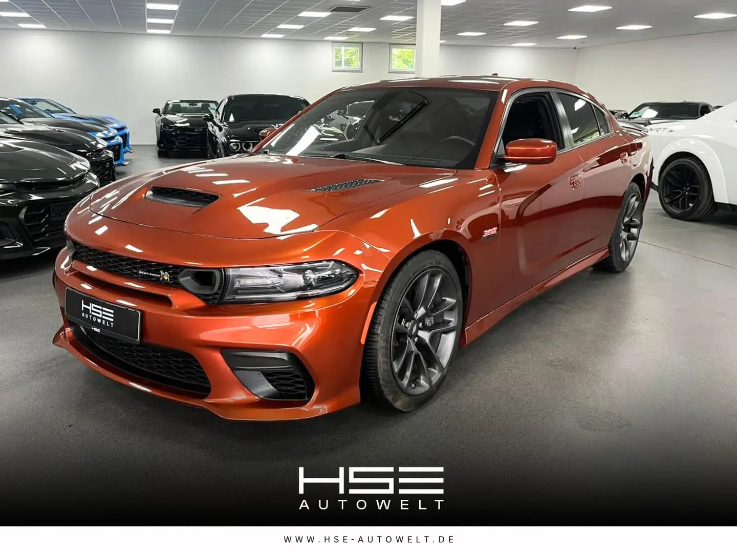 Dodge Charger 6,4l V8 *SCATPACK / KAMERA / BEHEIZ LENK* Oranj - 1