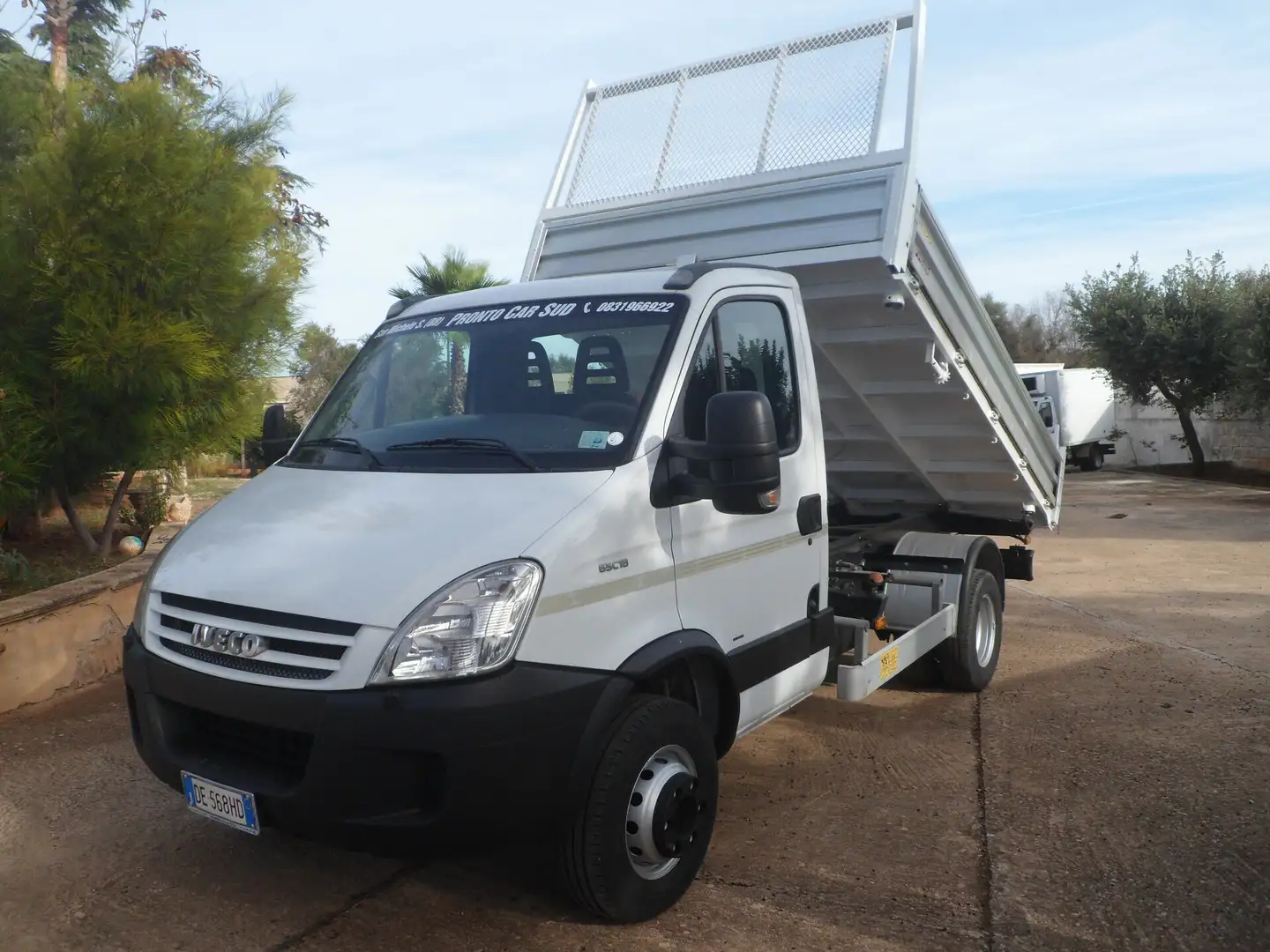 Iveco Daily 65c18 ribaltabile trilaterale Bianco - 1