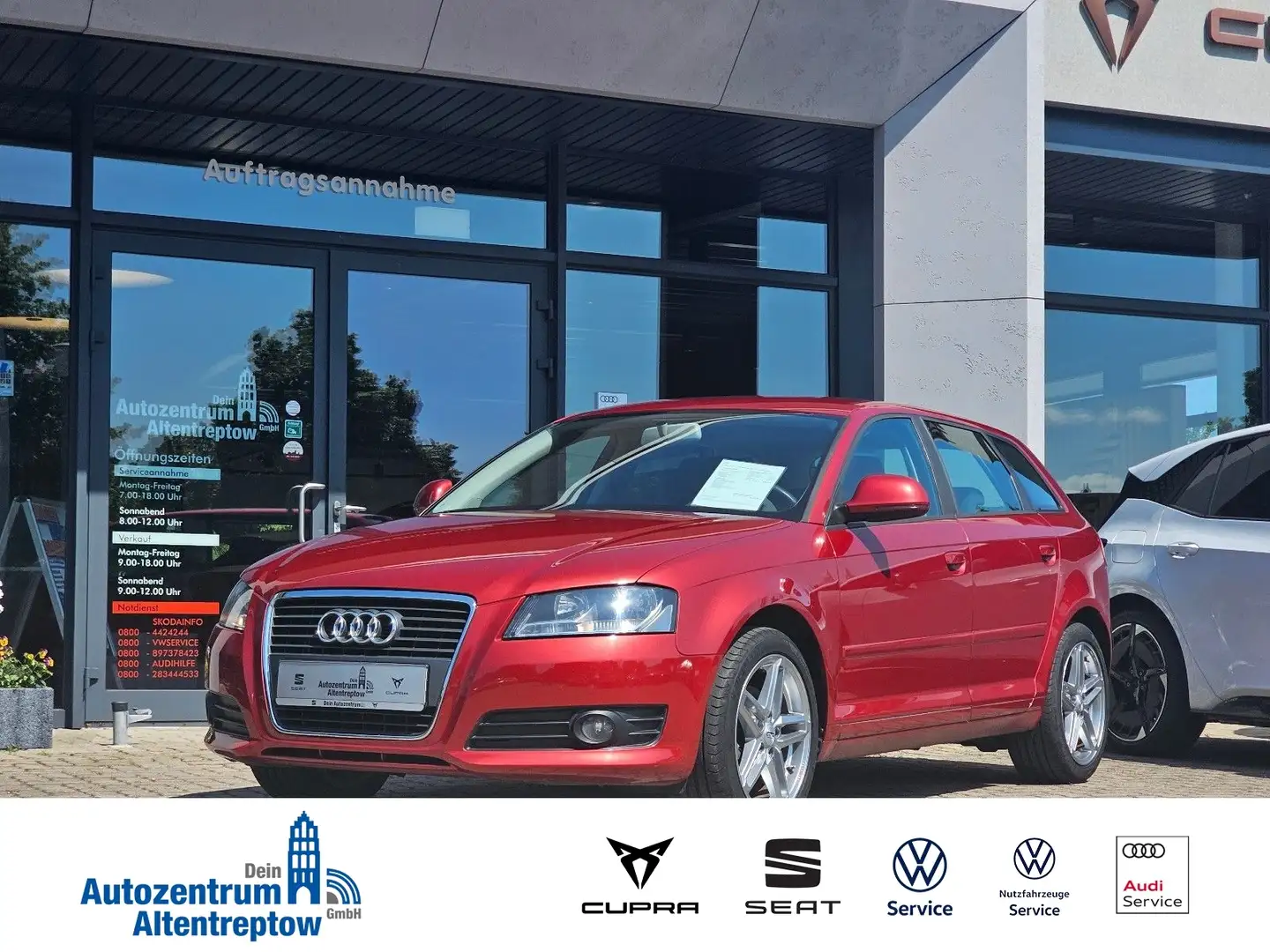 Audi A3 Sportback 1.4 TFSI Attraction Sitzheizung Rot - 1