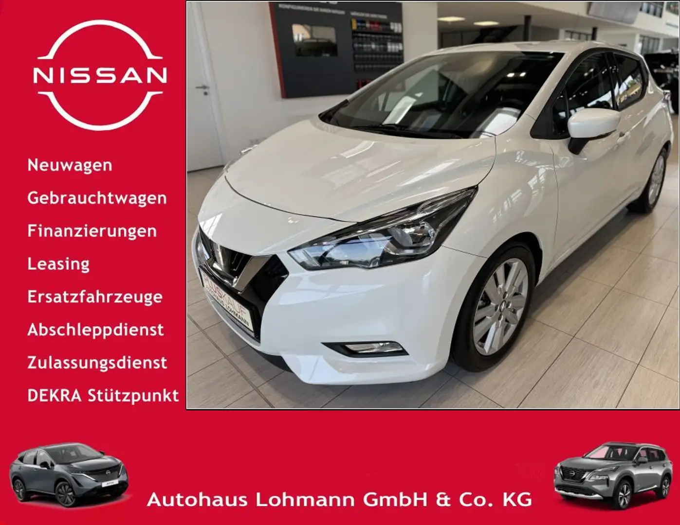 Nissan Micra IG-T 100 N-Connecta Navi CarPlay Bluetooth Weiß - 1