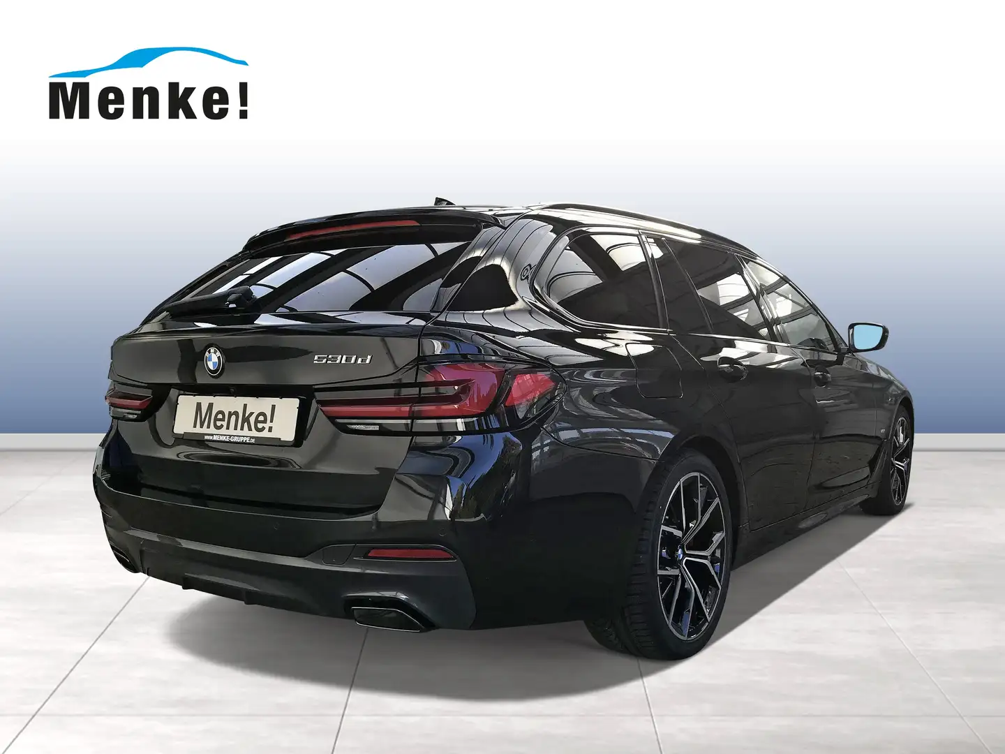BMW 530 d A Touring M Sportpaket Head-Up HK HiFi DAB Black - 2