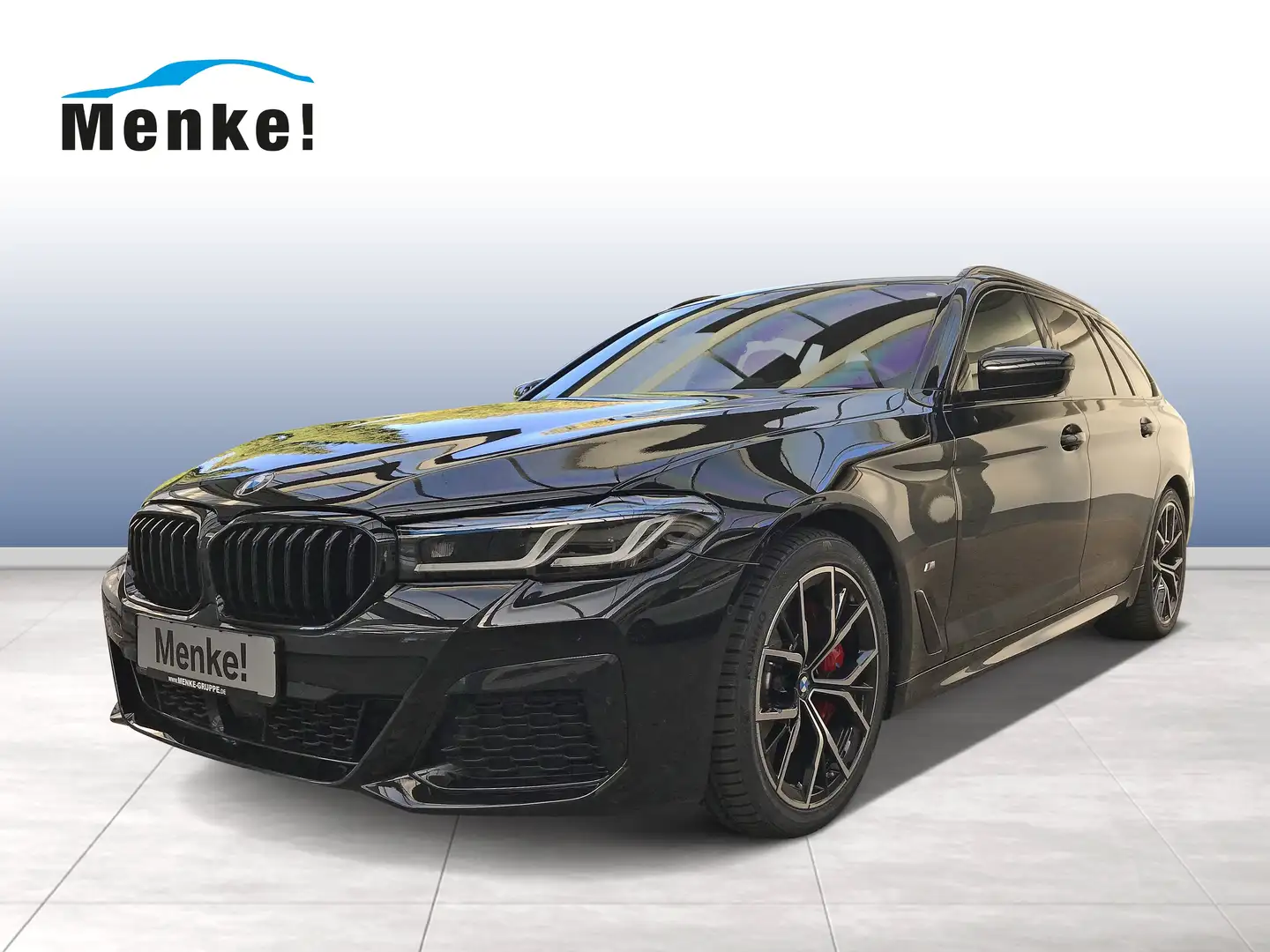 BMW 530 d A Touring M Sportpaket Head-Up HK HiFi DAB Black - 1